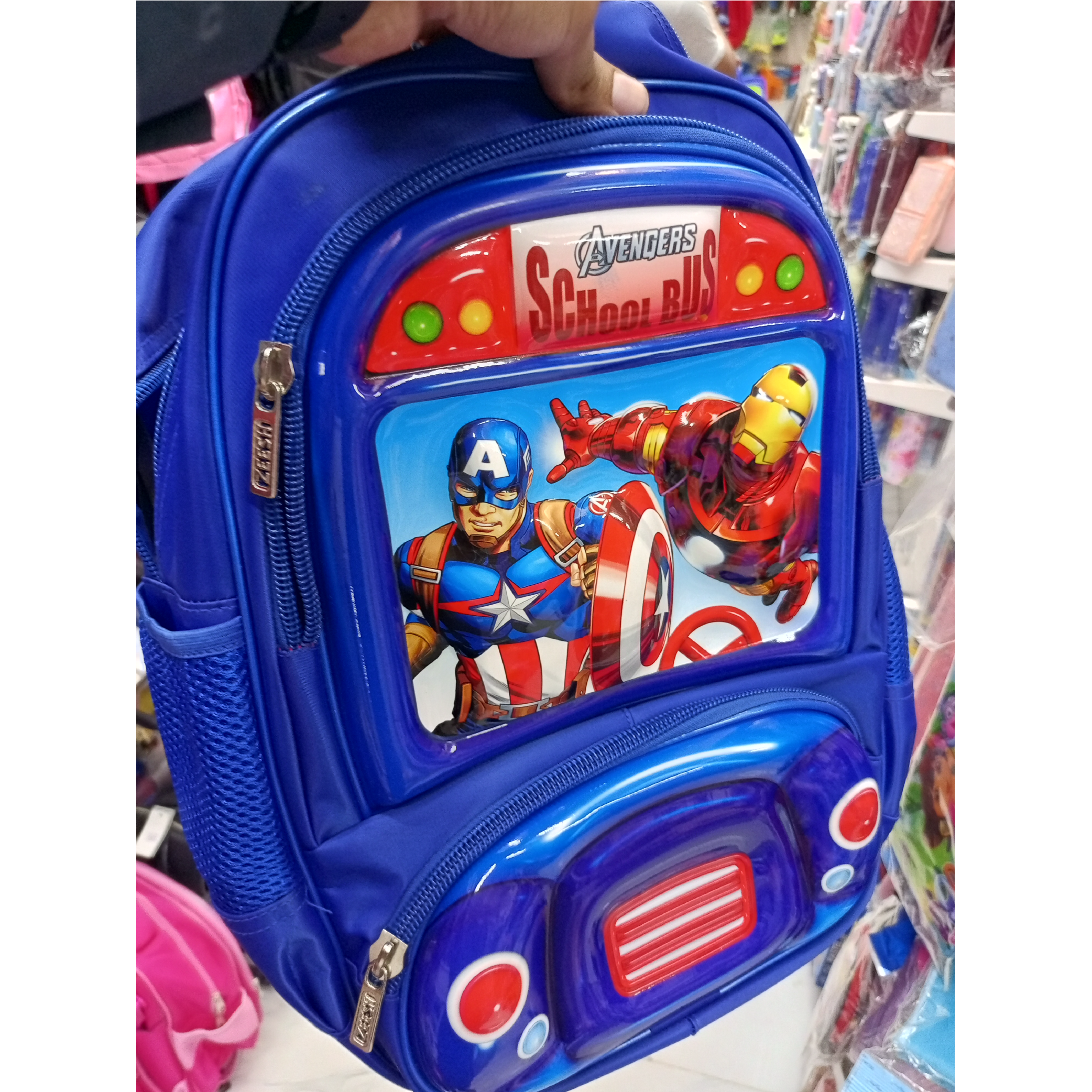 Iron-man School Backpack For Kids