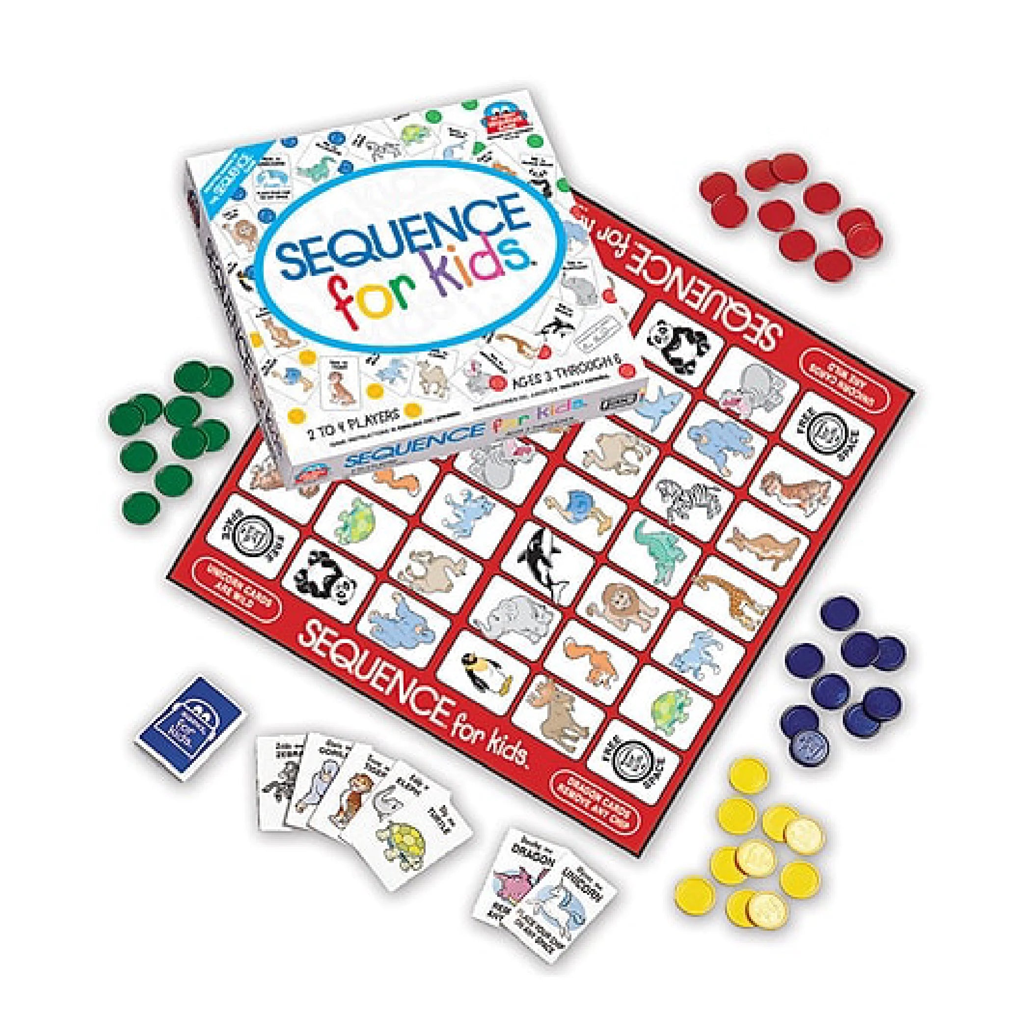 Sequence for Kids - Fun Board Game for Logical Thinking!