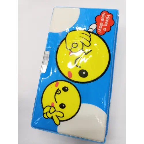 Smiley Pencil Box Magnetic Lock for Kids