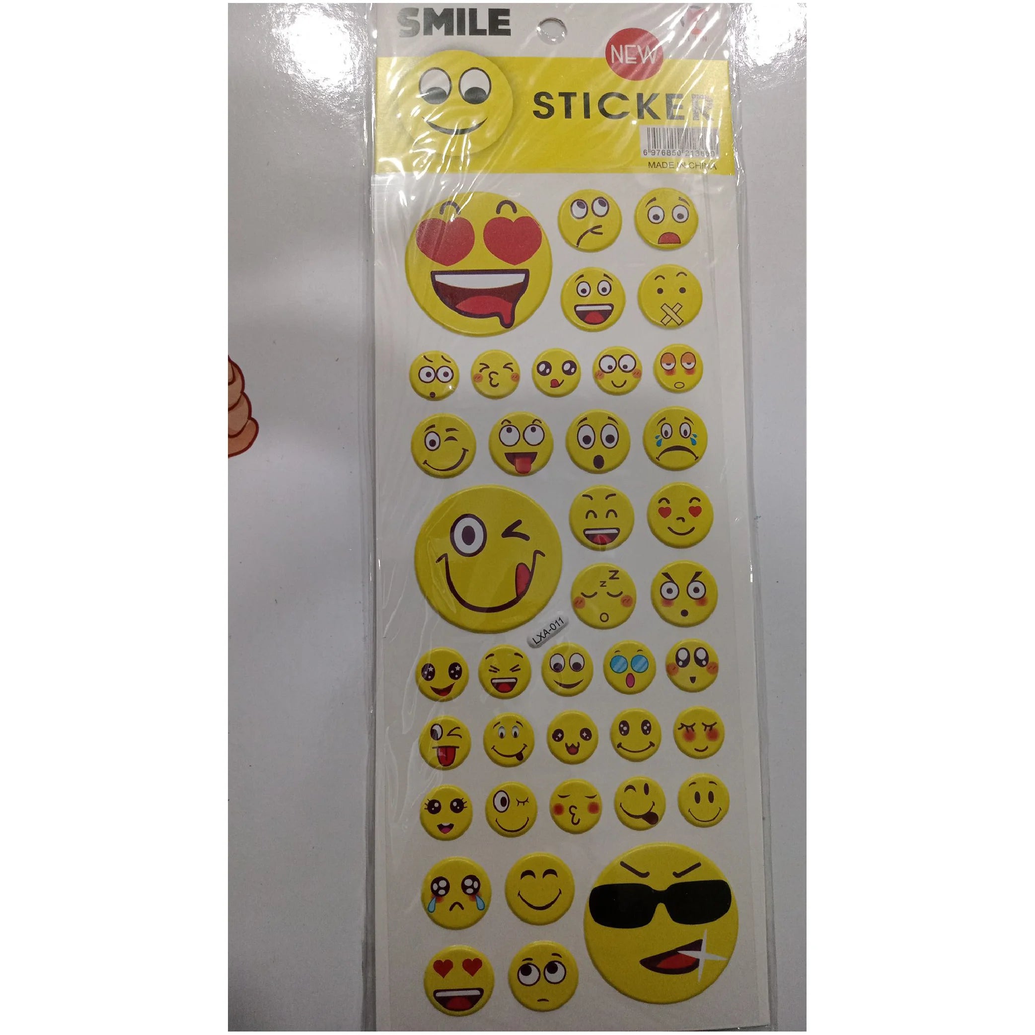 Smiley Smile Emoji Stickers – Fun Foam Décor for Kids!