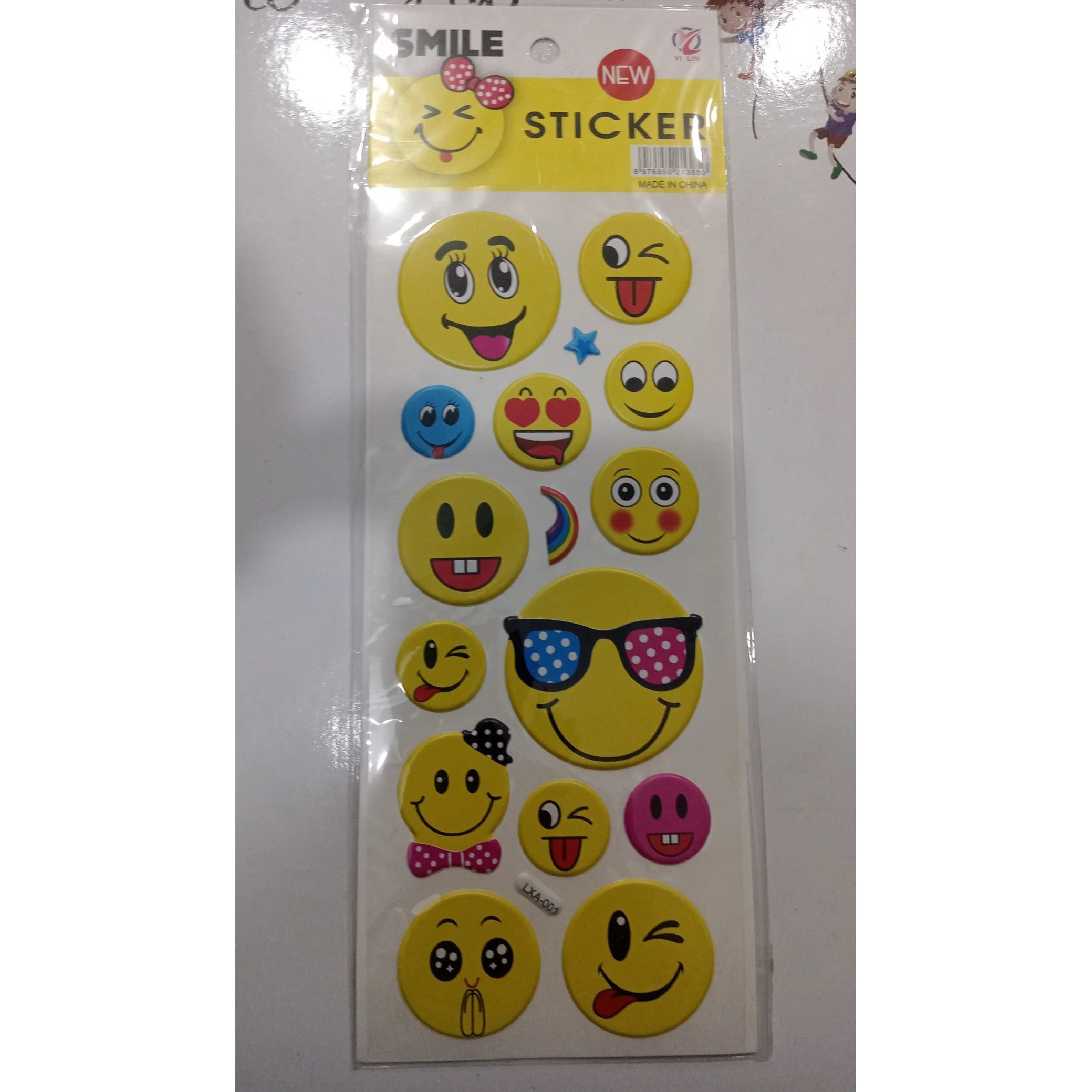 Smiley Smile Emoji Stickers – Fun Foam Décor for Kids!