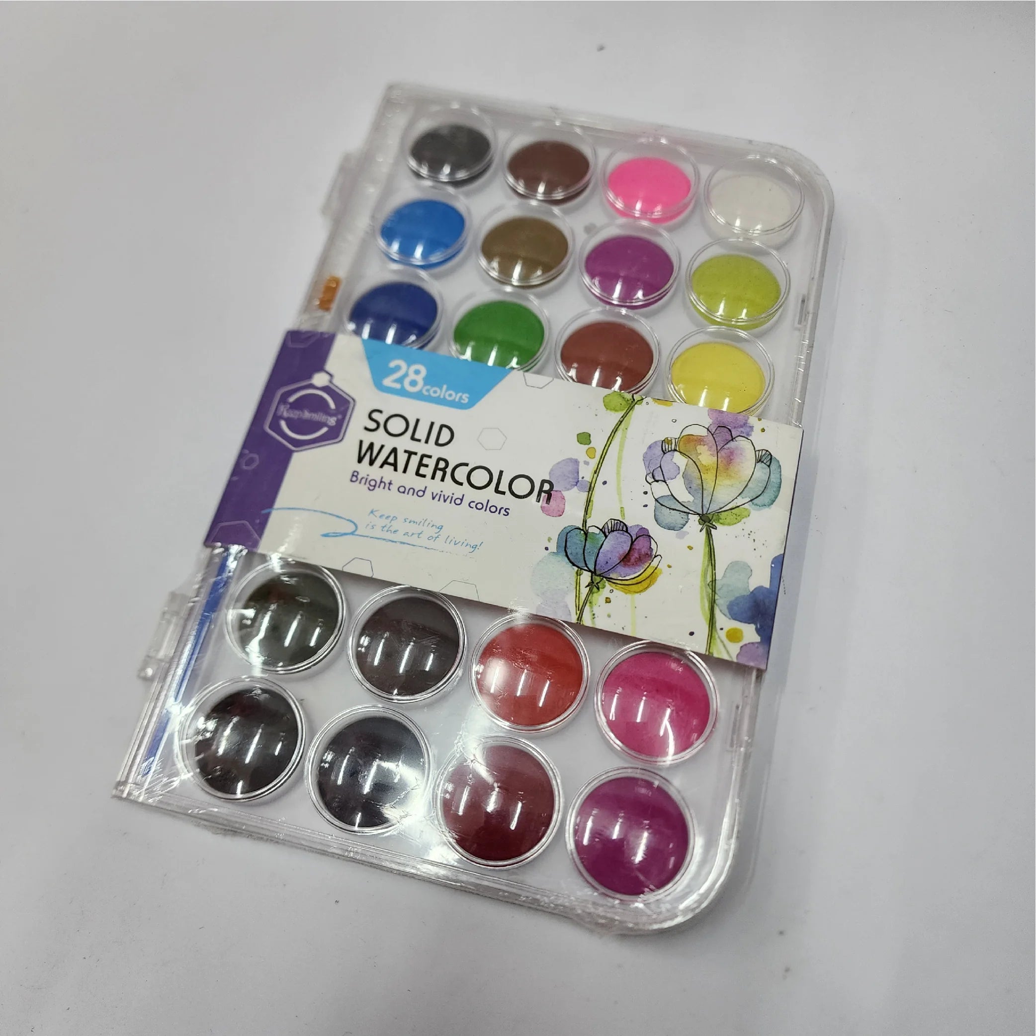 Solid Water Colours 28-Colour Set