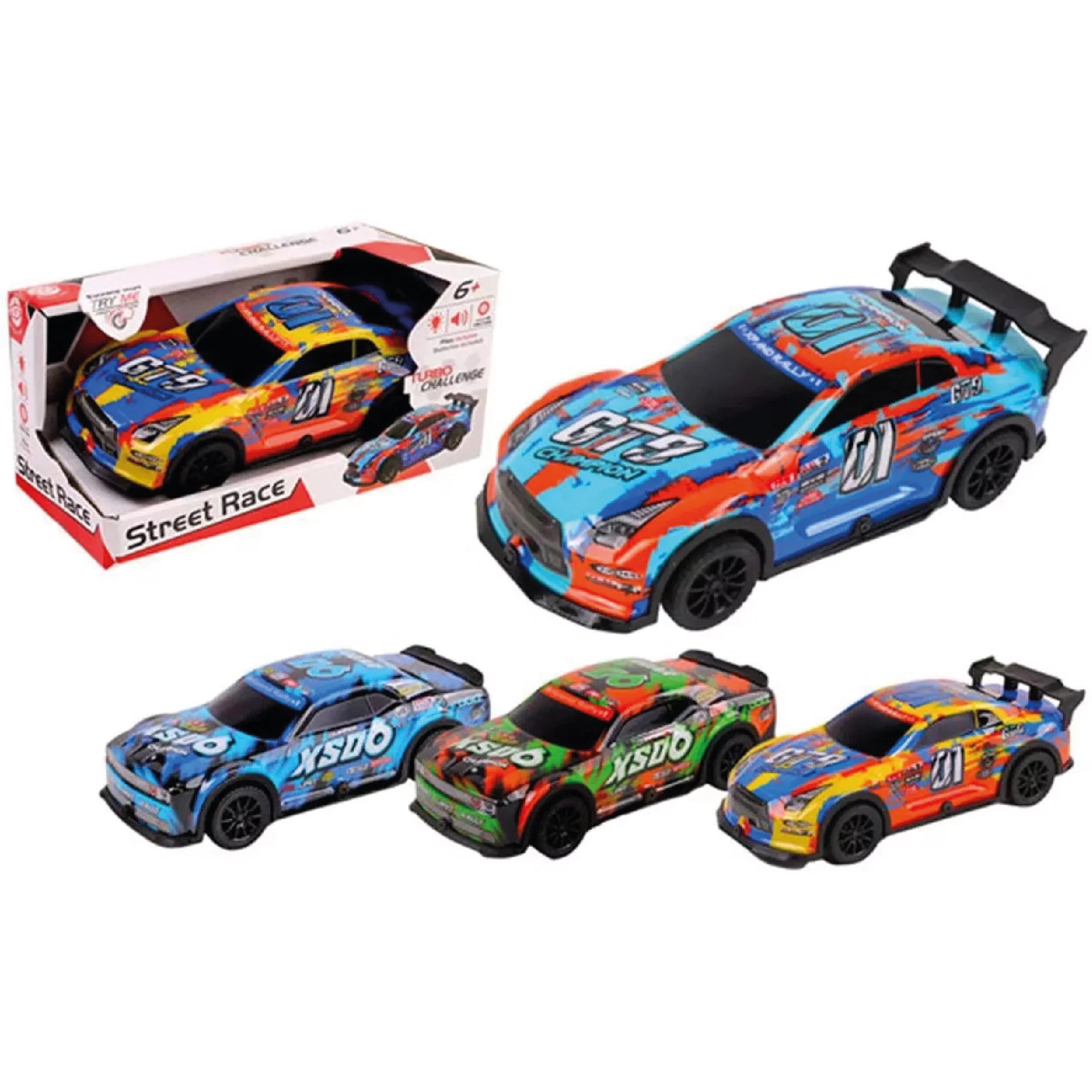 Sonic Friction Sport Car – Fast & Fun Racing Toy for Kids