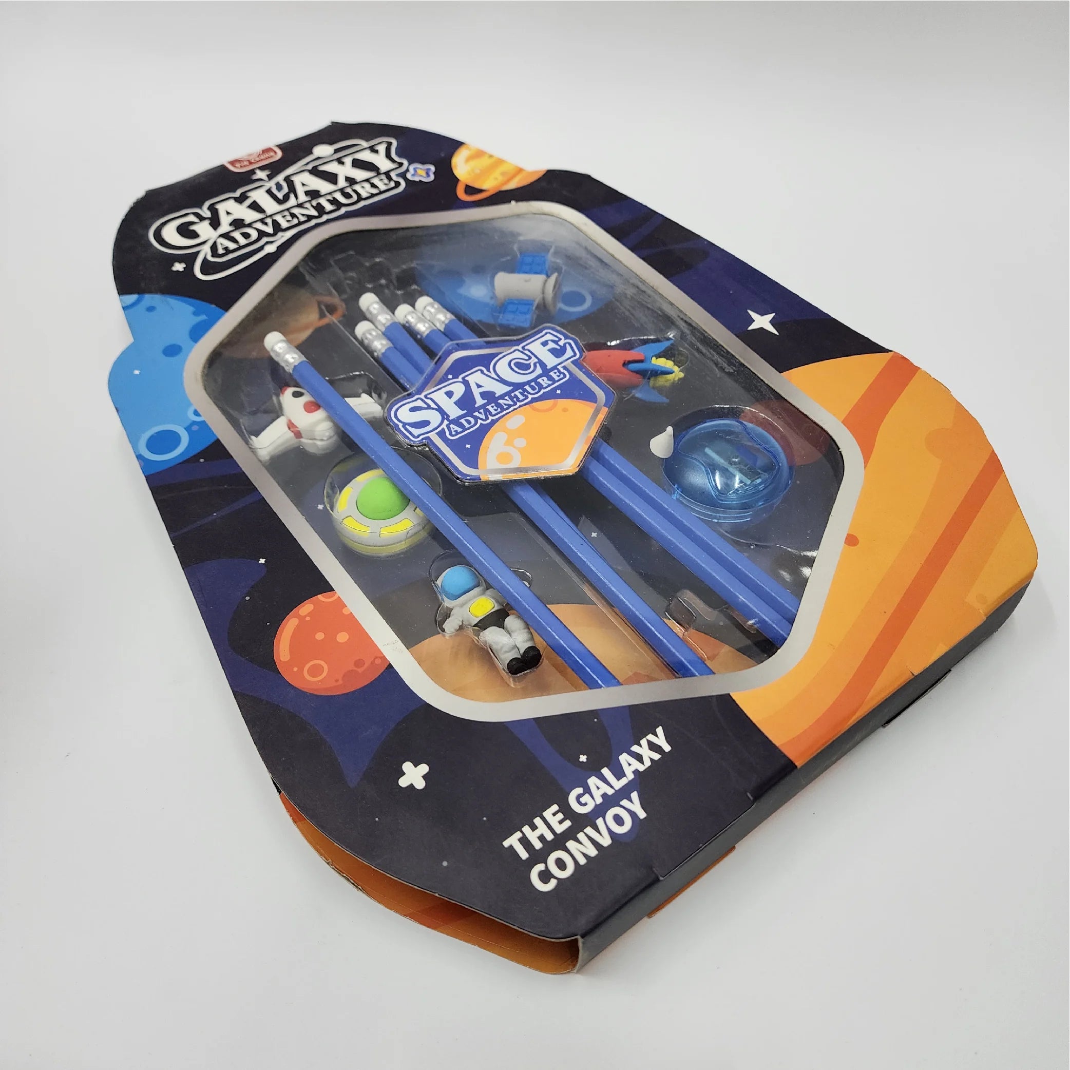 Space Adventure Pencil Rubber Sharpener Set