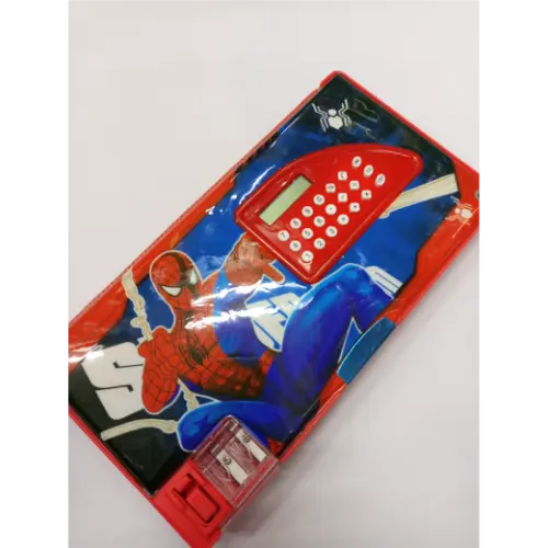Spiderman Multi-Compartment Magnetic Jumbo Pencil Box
