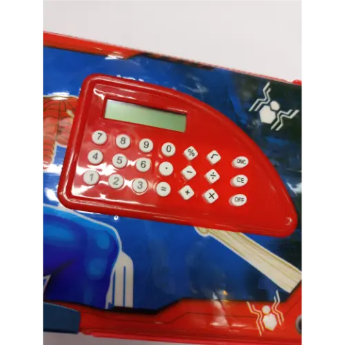 Spiderman Multi-Compartment Magnetic Jumbo Pencil Box