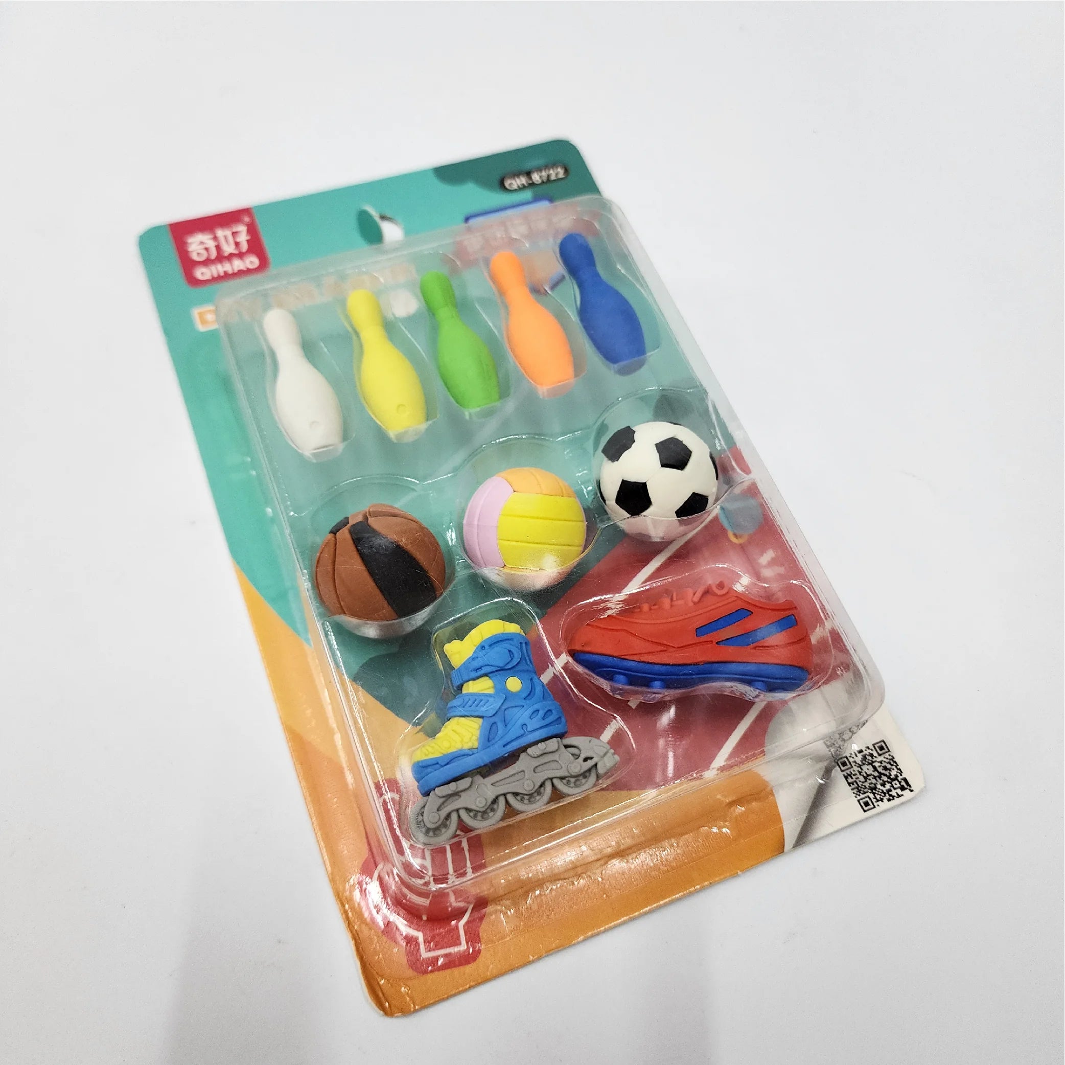 Sports Eraser Set – Playful & Active!
