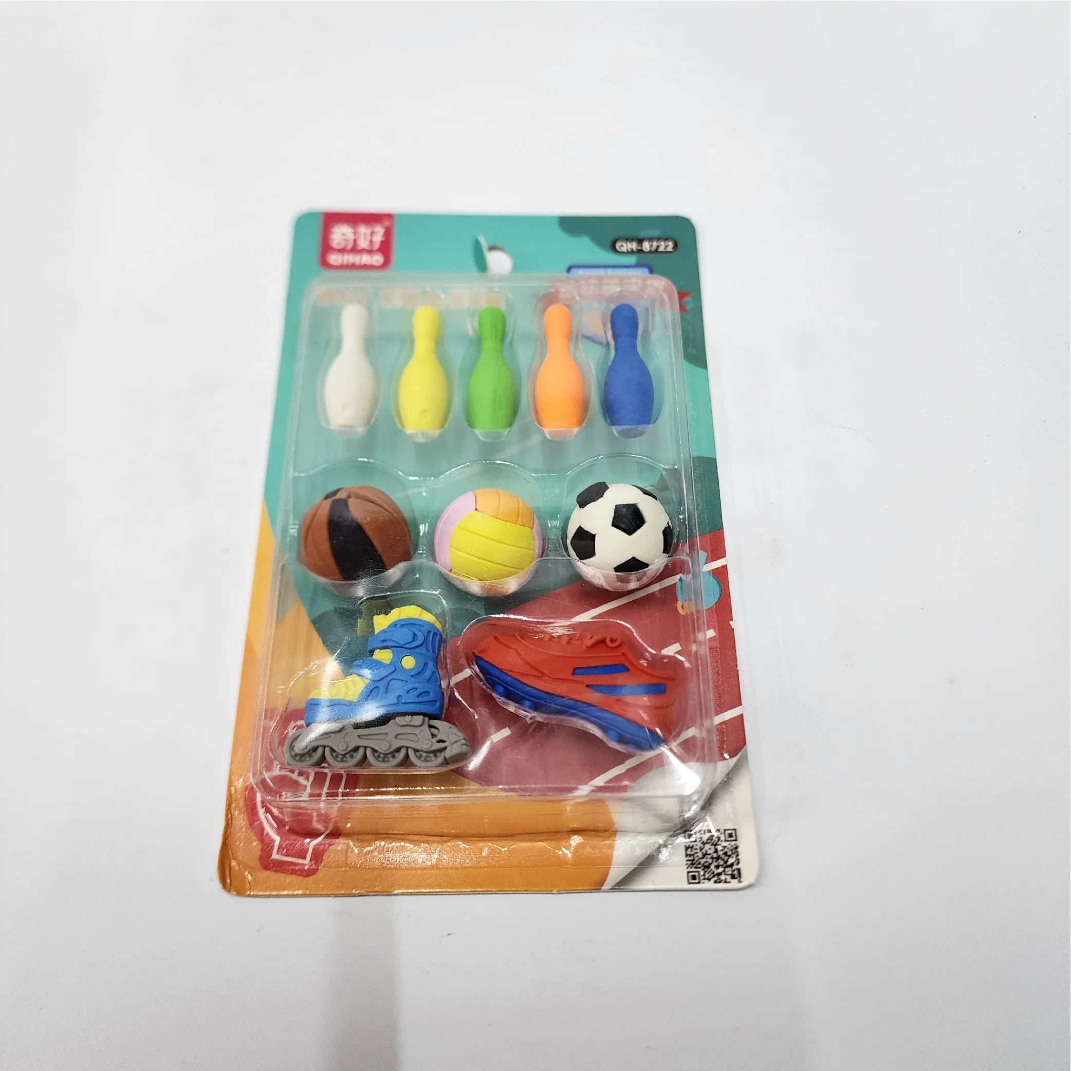 Sports Eraser Set – Playful & Active!