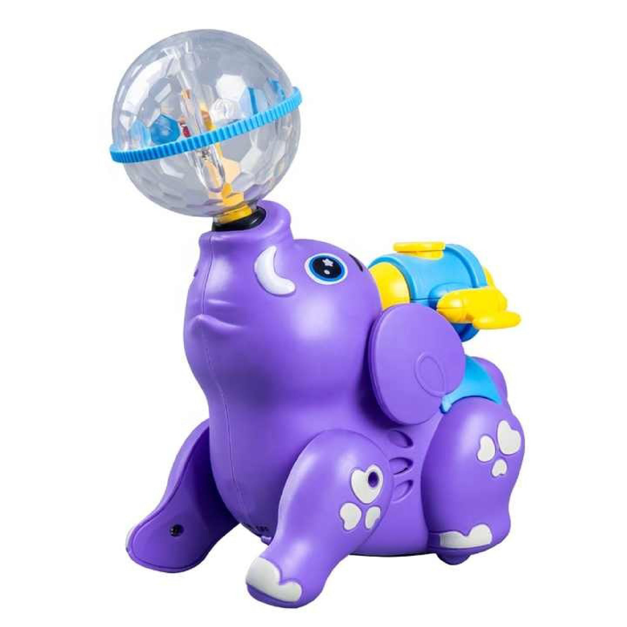 Spraying Elephant Toy with Lights and Music - Interactive Walking Elephant for Kids