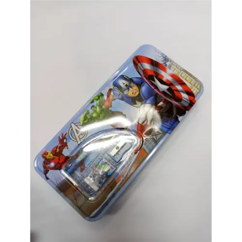 Stationary Pencil Box Metal for Kids