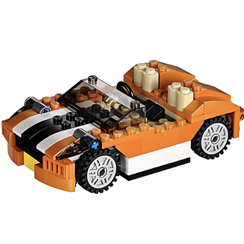 Decool Architect Creator 3 In 1 Car Brick Blocks Set Toy (119 pcs)