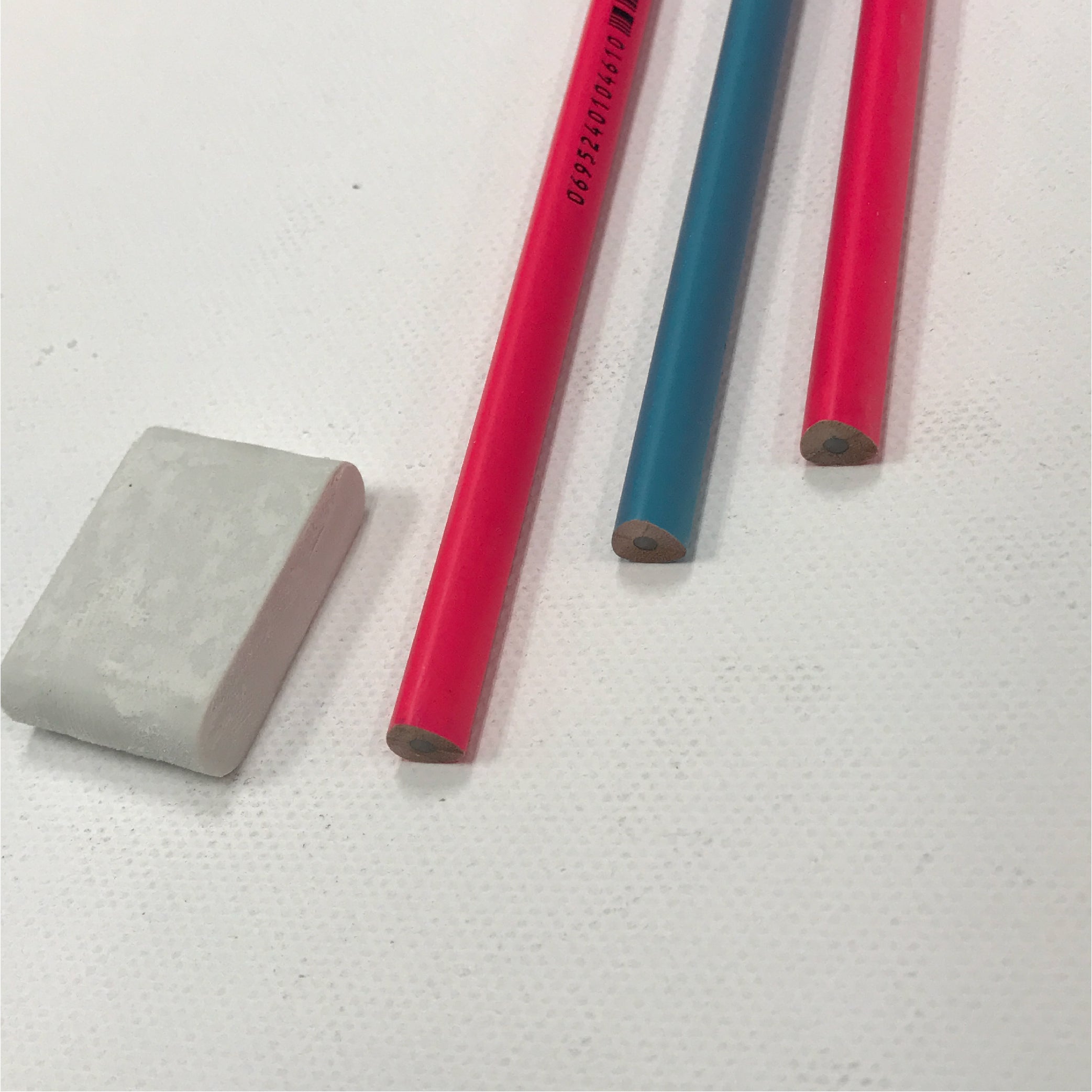 Dollar My Pencil - 12 Pack, Colorful School Pencils with Free Eraser Gift