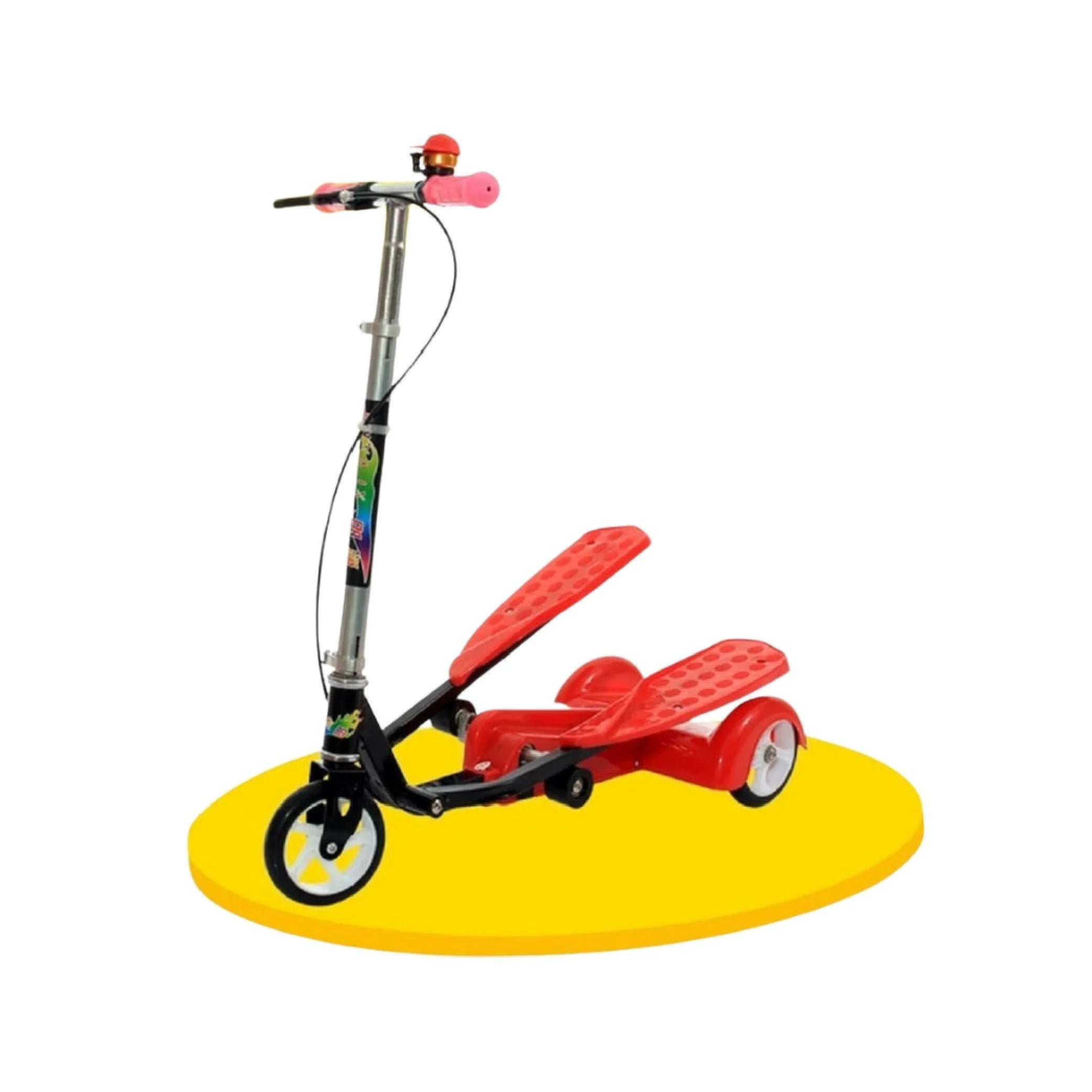 Stylish Double Pedal Foot Scooty for Kids - Fun & Easy to Ride!