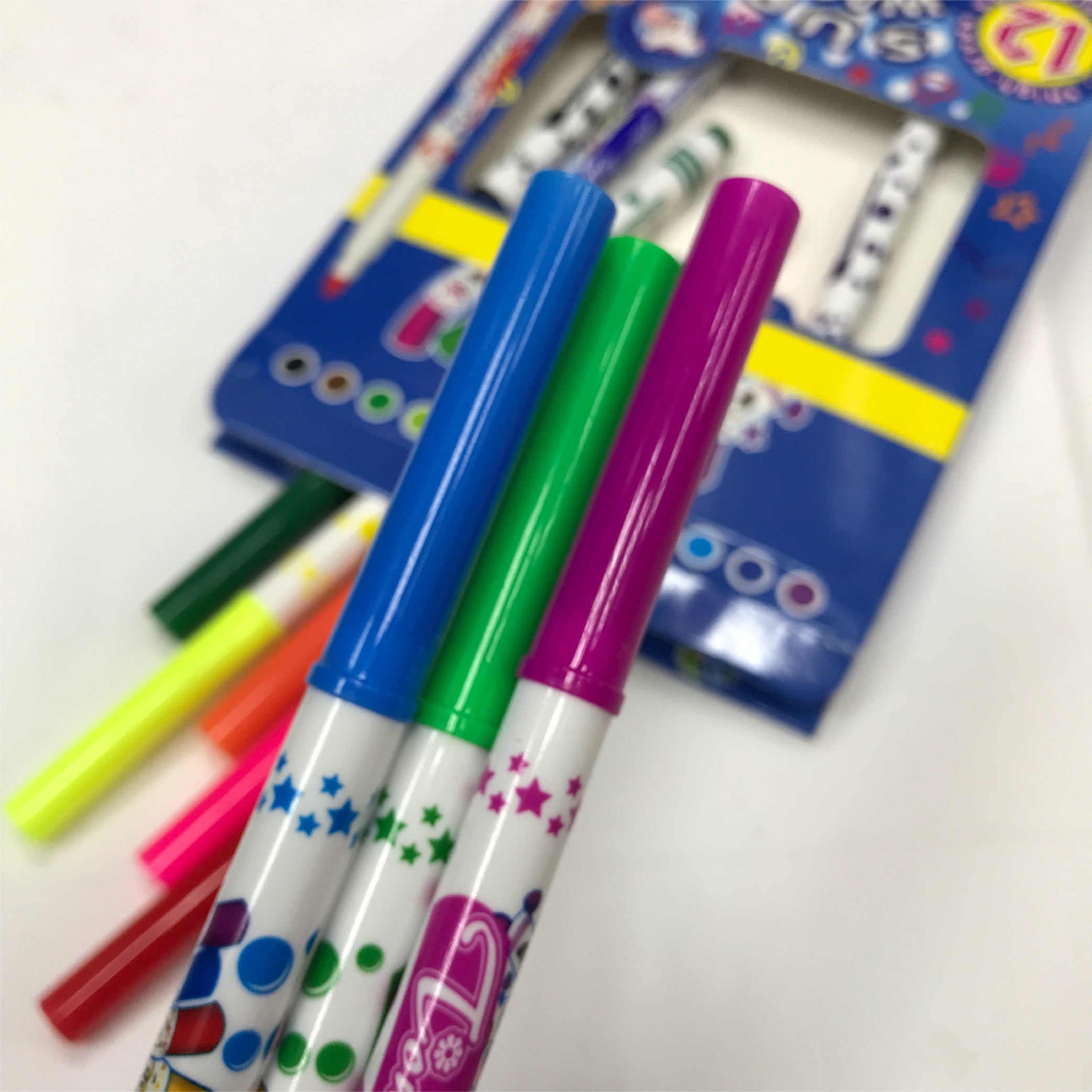 Super Washable Markers - 12 Set