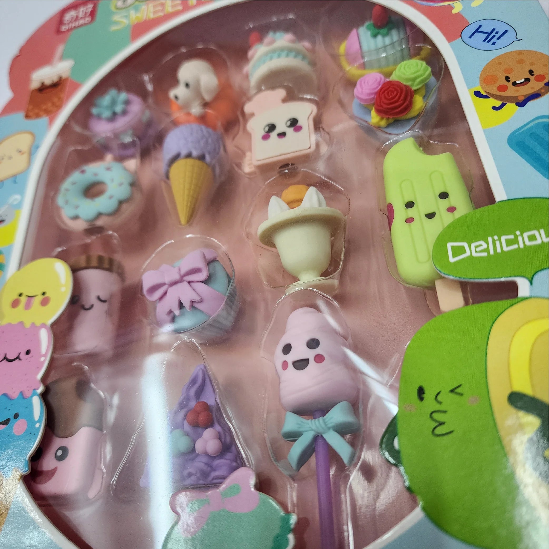 Sweet Treat Erasers