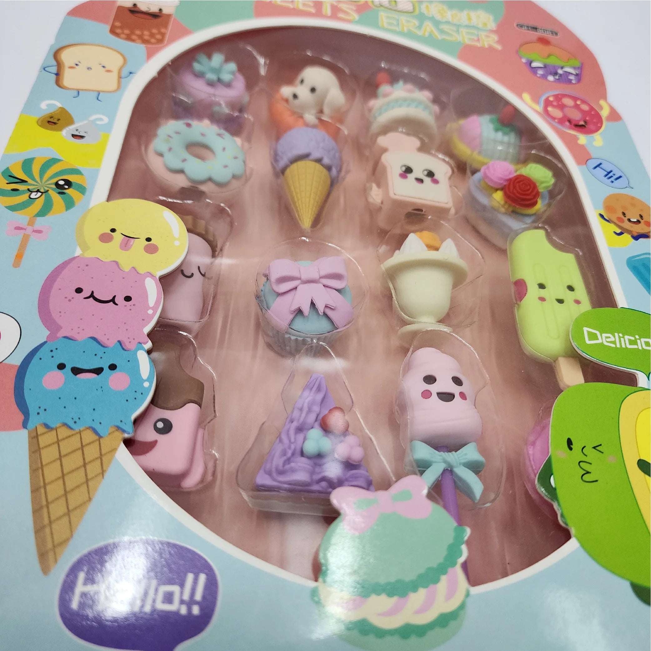 Sweet Treat Erasers