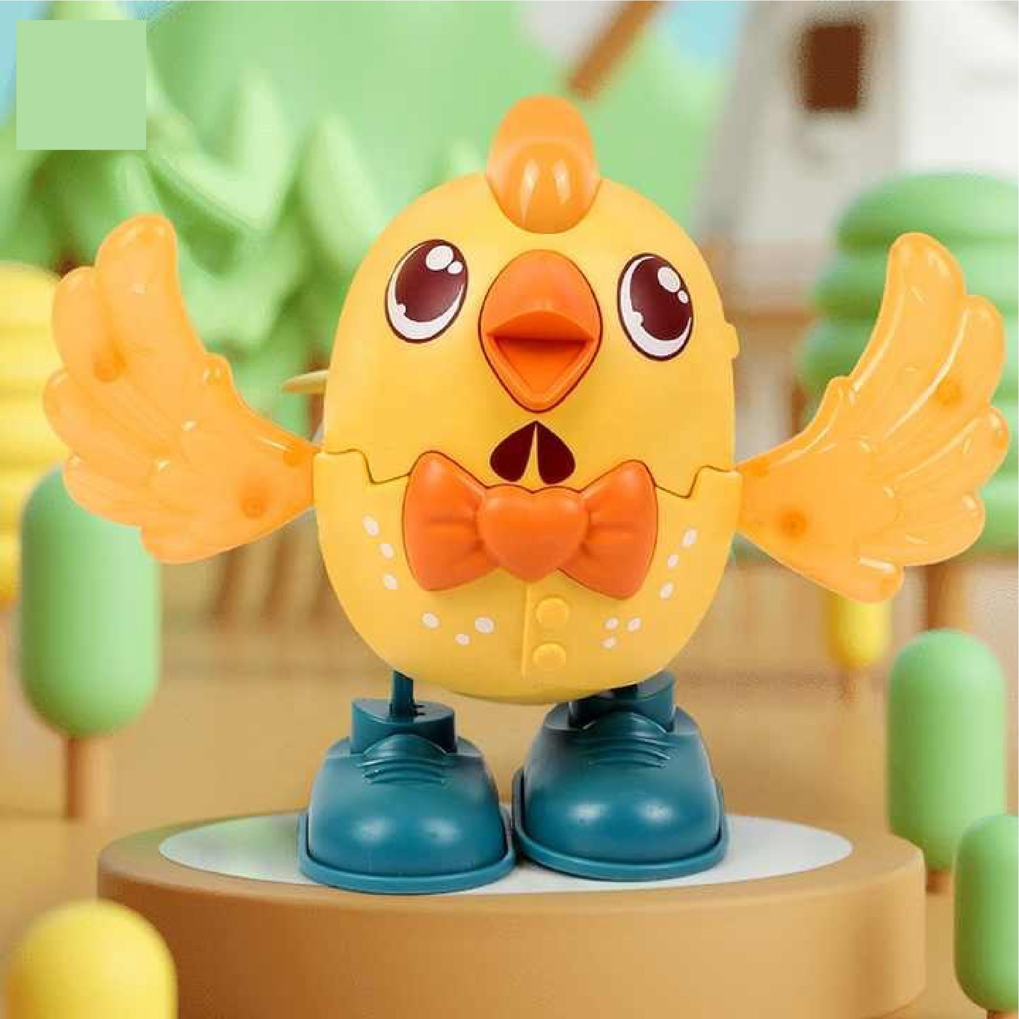 Swing Chicken Toy with Lights and Music - Interactive Dancing Chicken for Kids