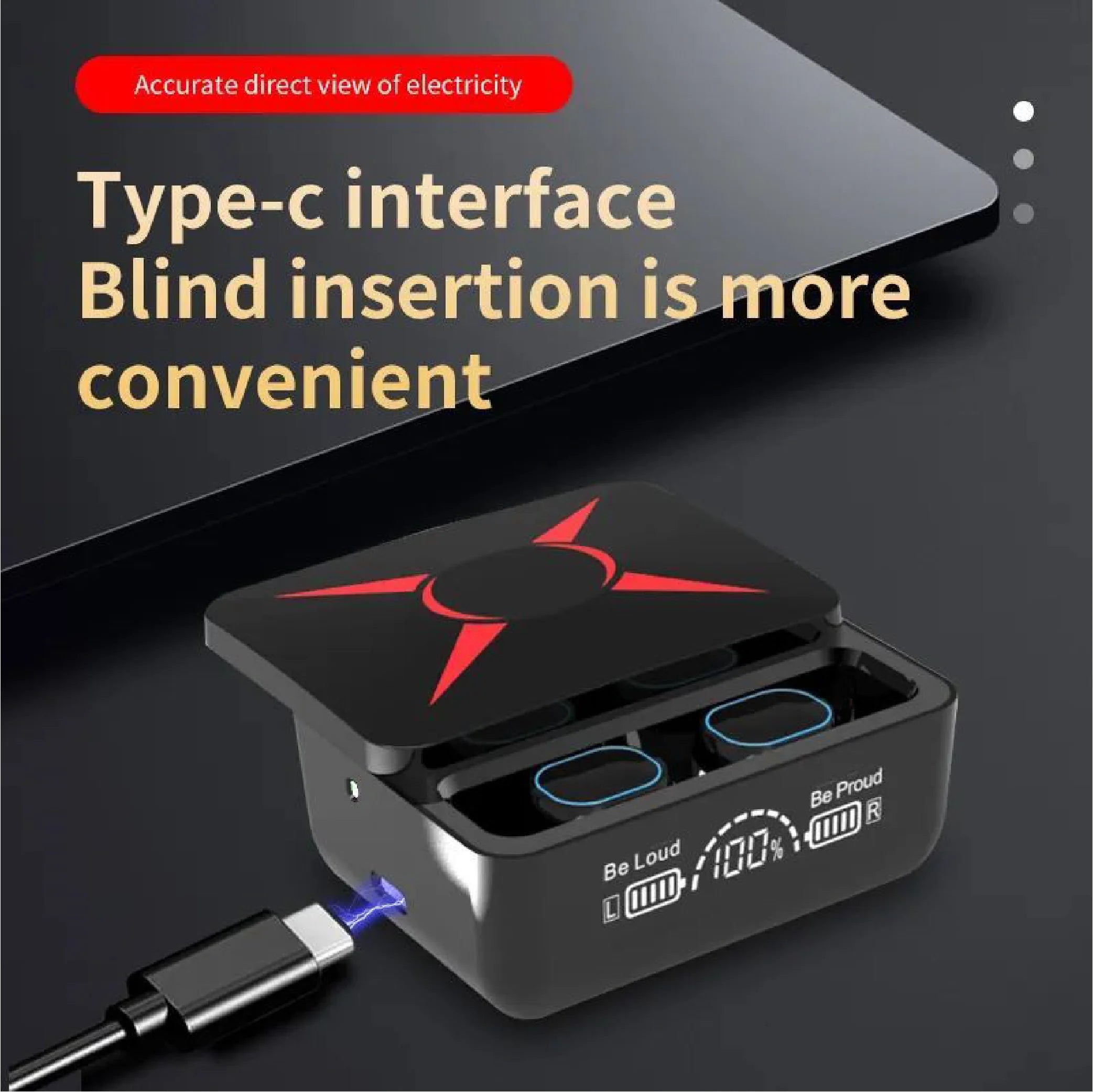 R19 Pro TWS Wireless Bluetooth Earbuds