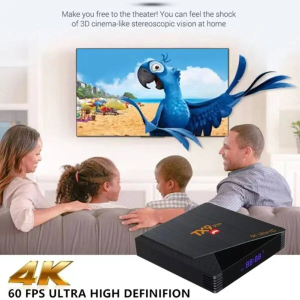 TX9 Pro 4K Streaming and Gaming Box