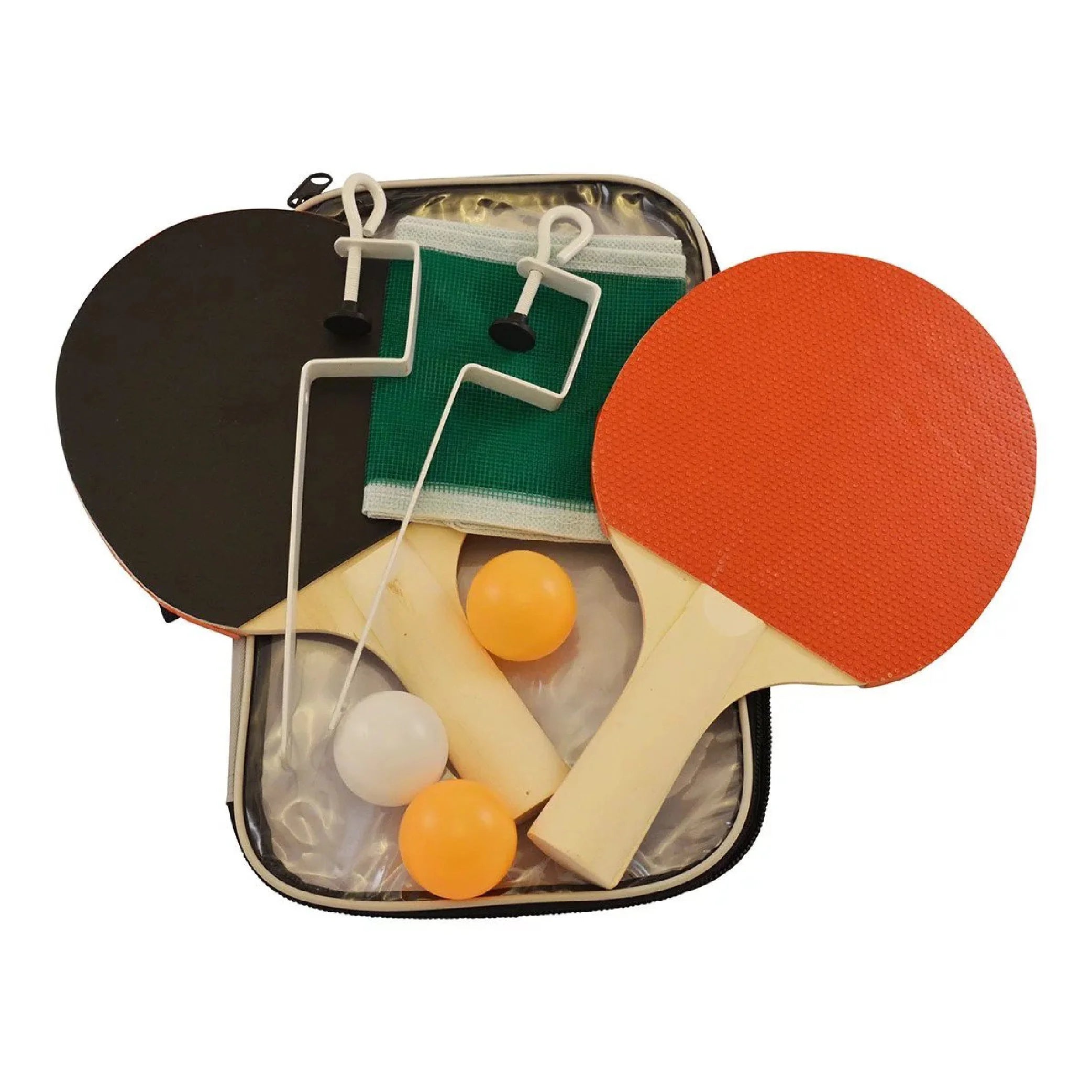 Table Tennis Racket Set – Includes 2 Rackets & 3 Balls!