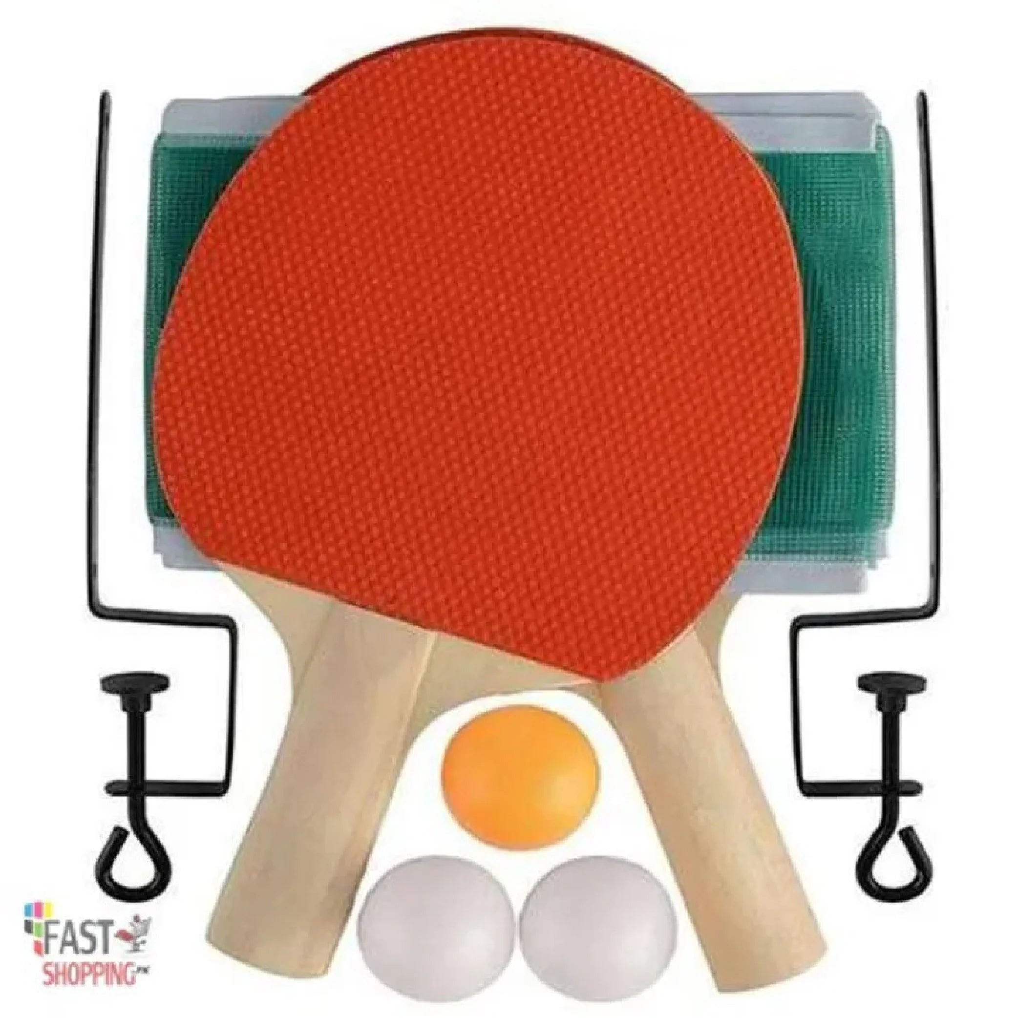 Table Tennis Racket Set – Includes 2 Rackets & 3 Balls!