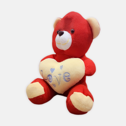 Cute Red Bear stuff toys for kids