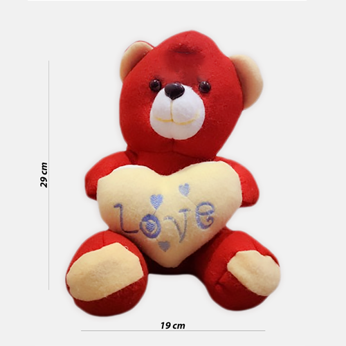 Cute Red Bear stuff toys for kids