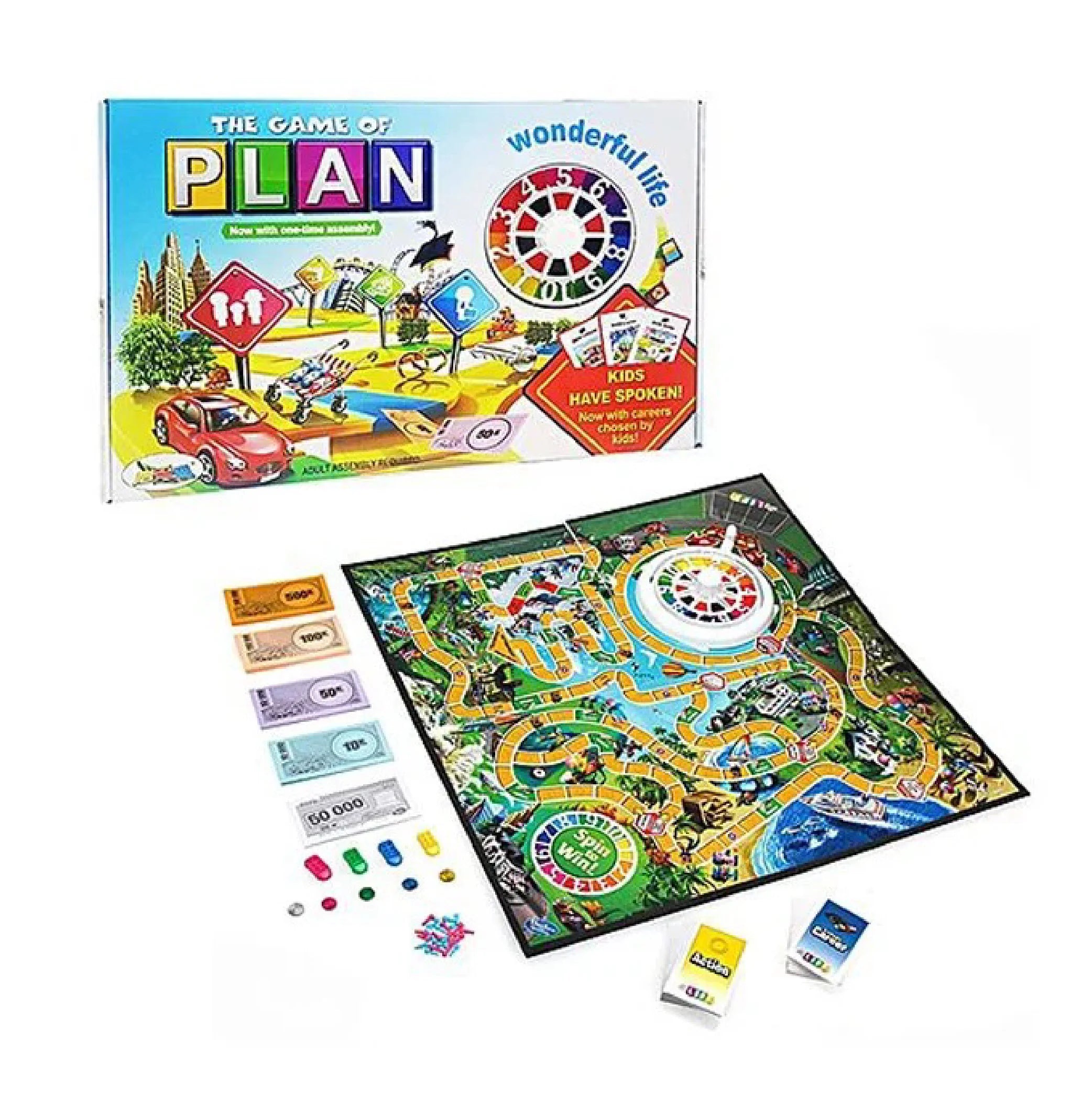 The Game of Plan – Life Journey Board Game