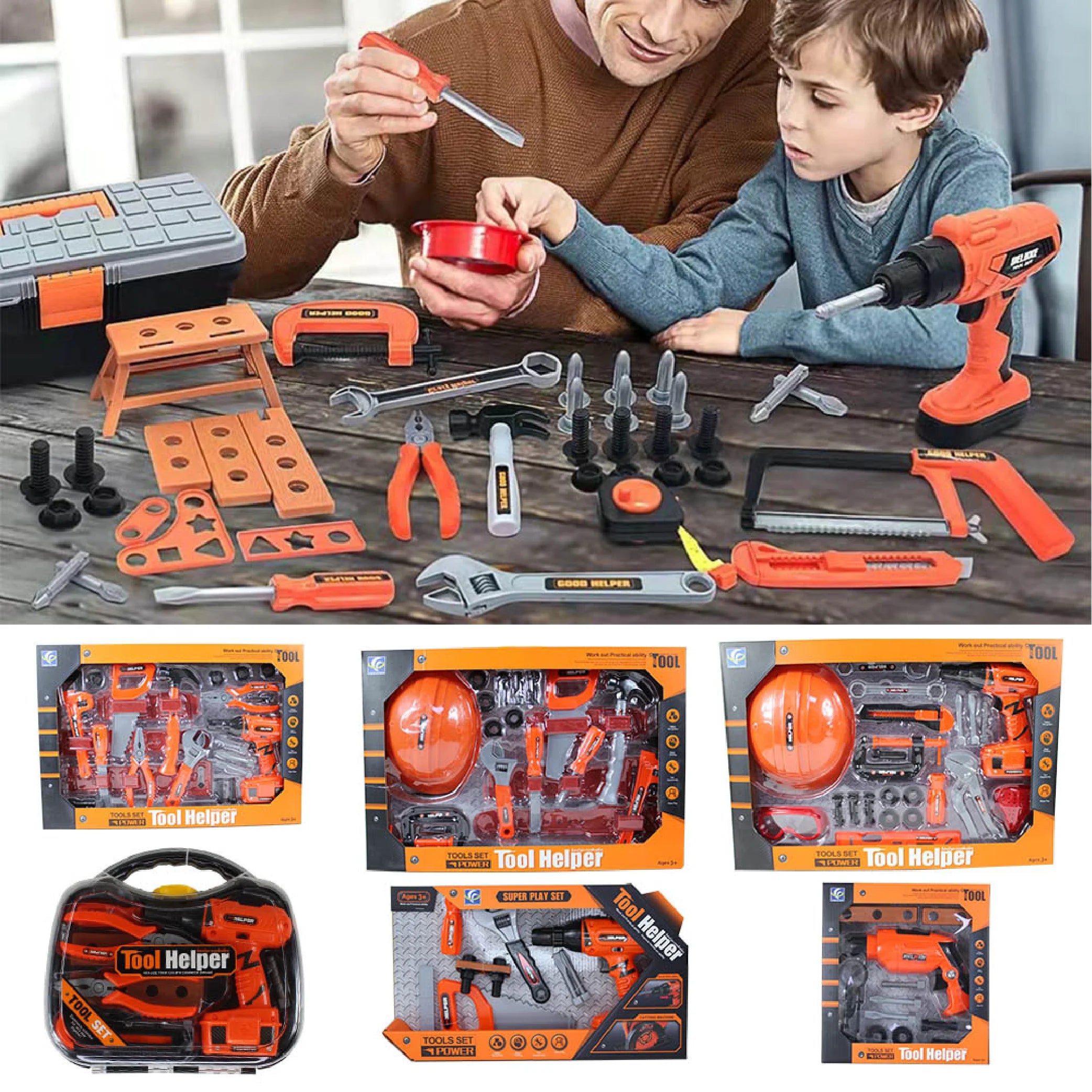 Tool Helper Mini Tool Set: Fun and Learning for Kids!