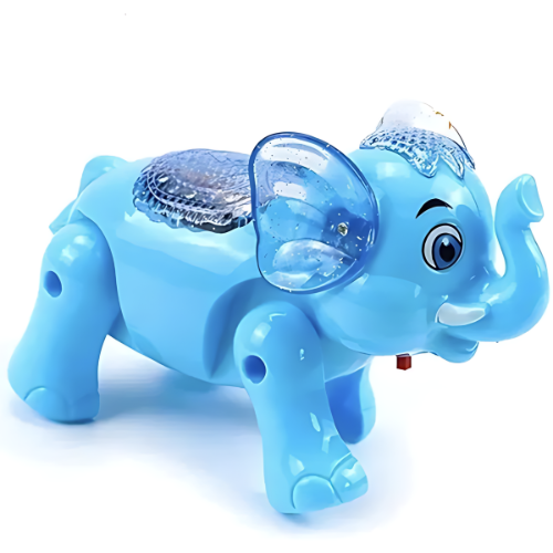 Clever Elephant Toy – Walking, Jumping, Sound & Light Fun for Kids