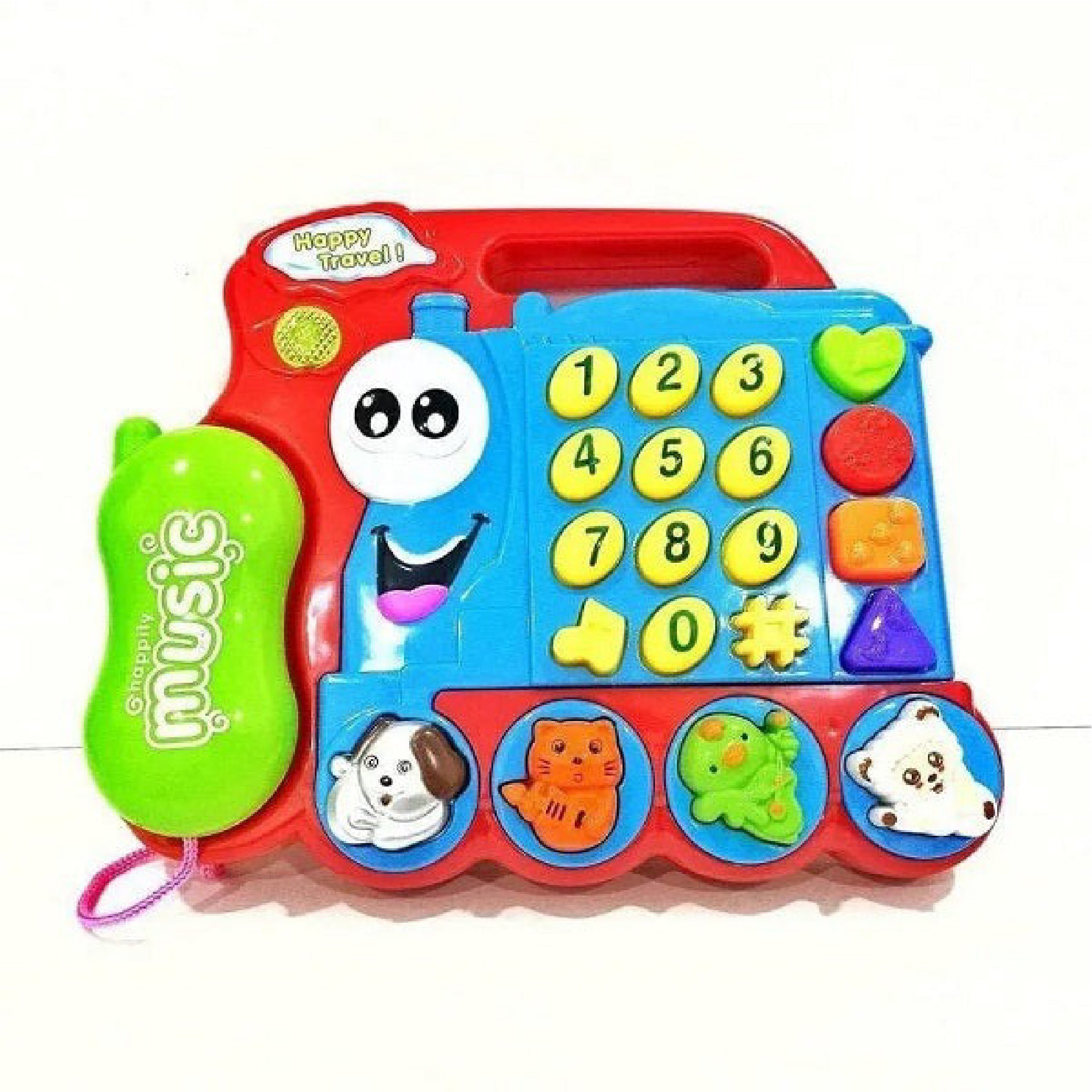 Train Phone Musical Learning Toy For Kids