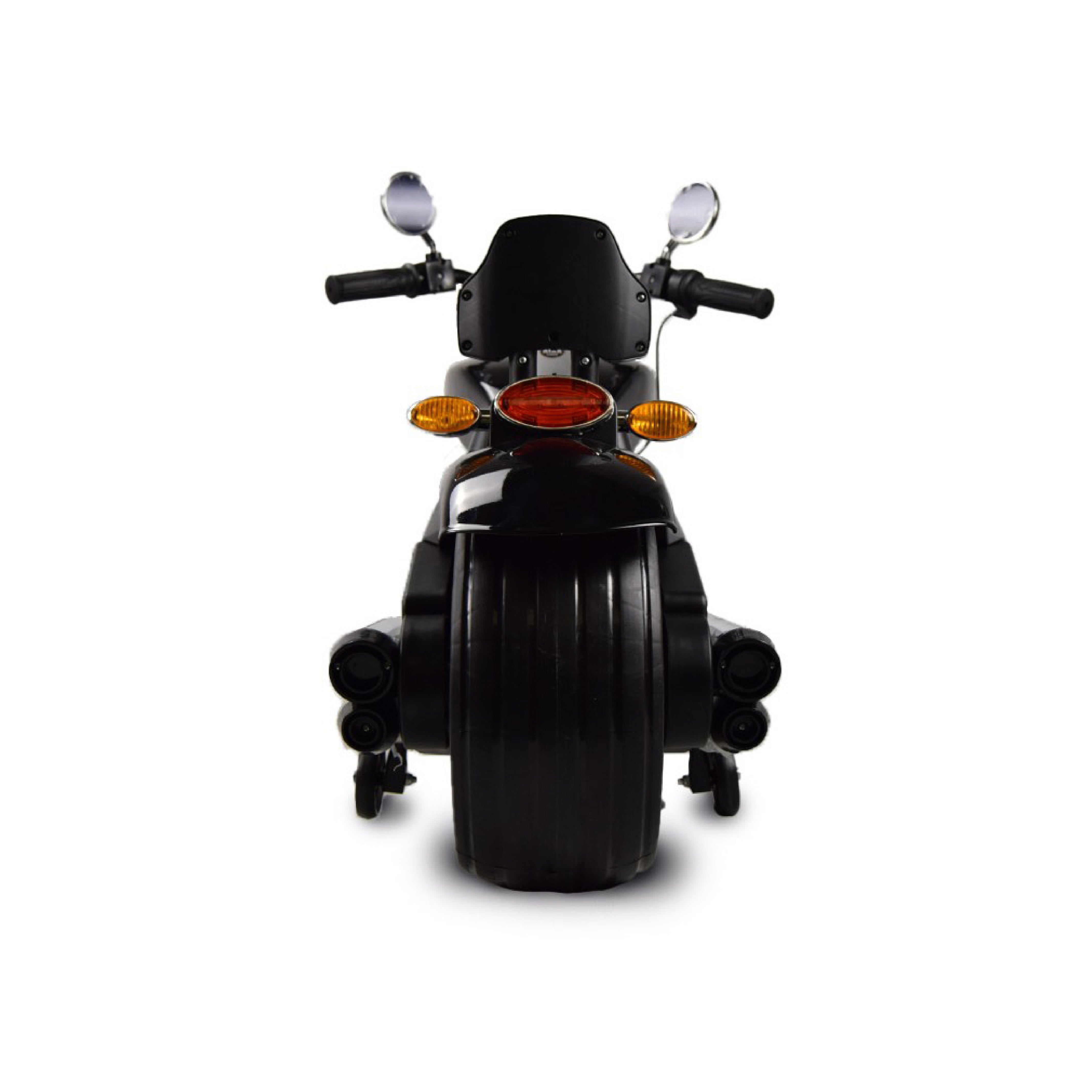 Battery Operated Ride-On Harley Davidson Bike – LED Headlights, Music, and Training Wheels