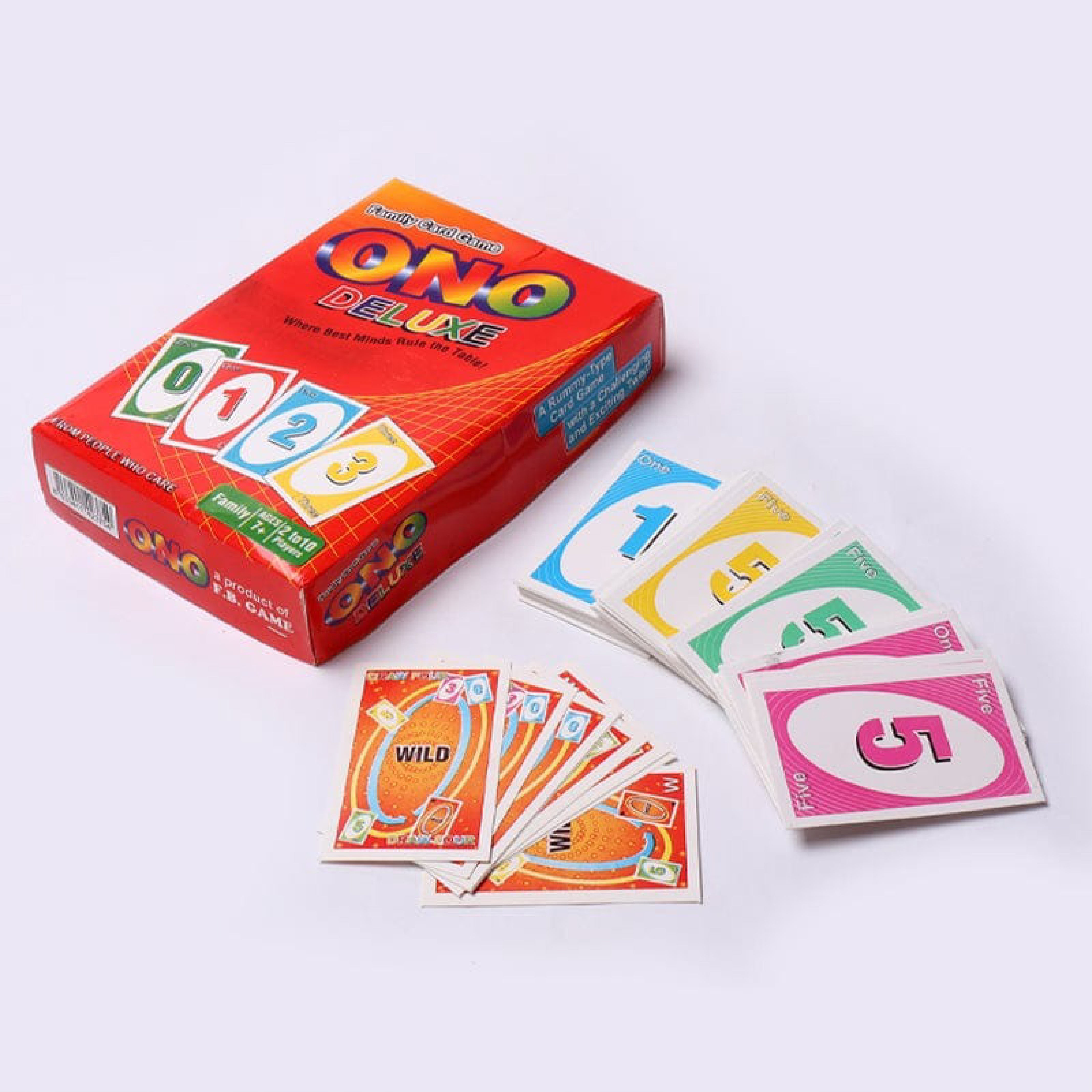 ONO Family Card Game – Classic Card Game in Travel Tin