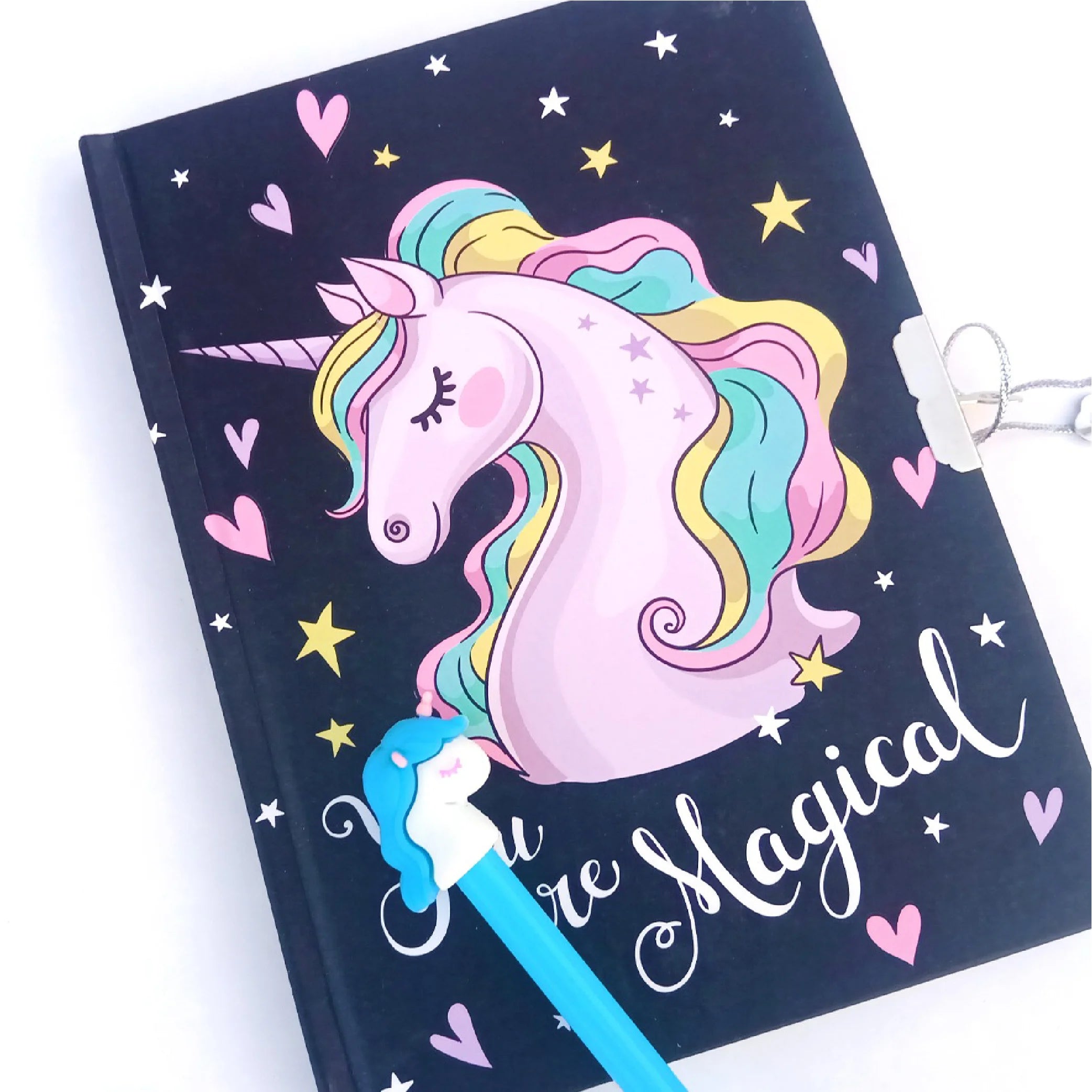 Unicorn 3D Cute Notebook with Free Gel Pen Gift Set