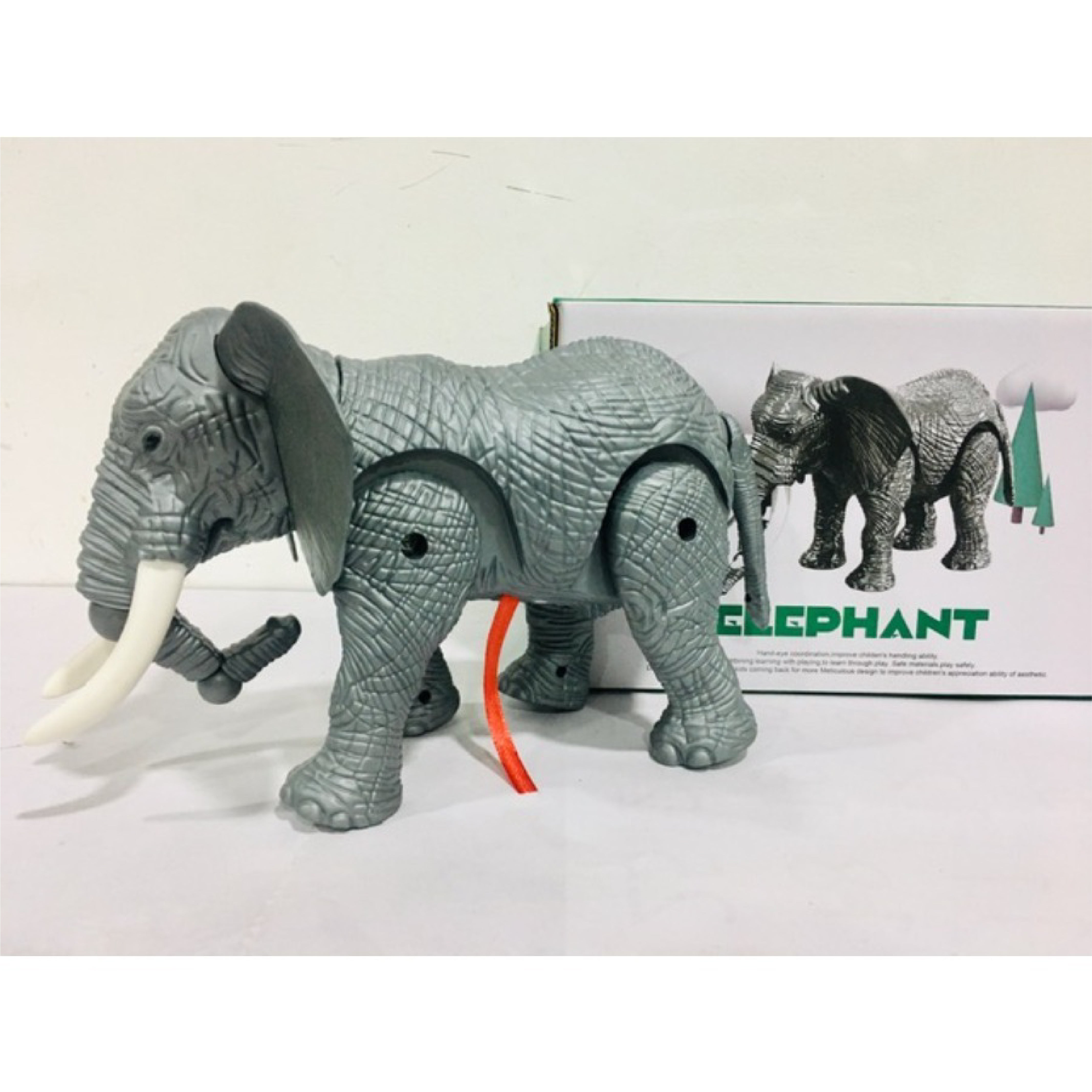 Unique Walking Elephant Toy with Music and Sound – Interactive Musical Toy for Kids