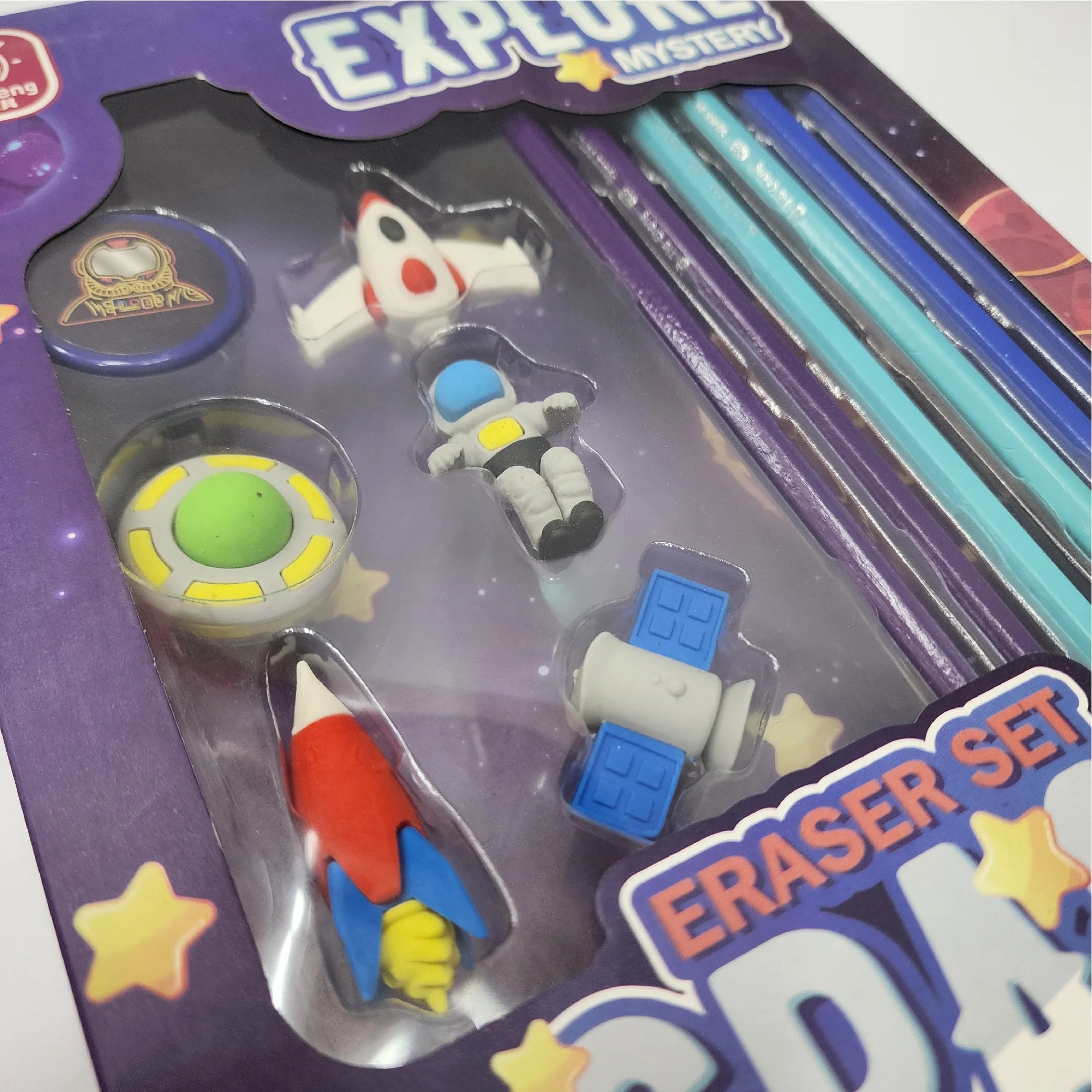 Universe Explore Mystery Eraser Set