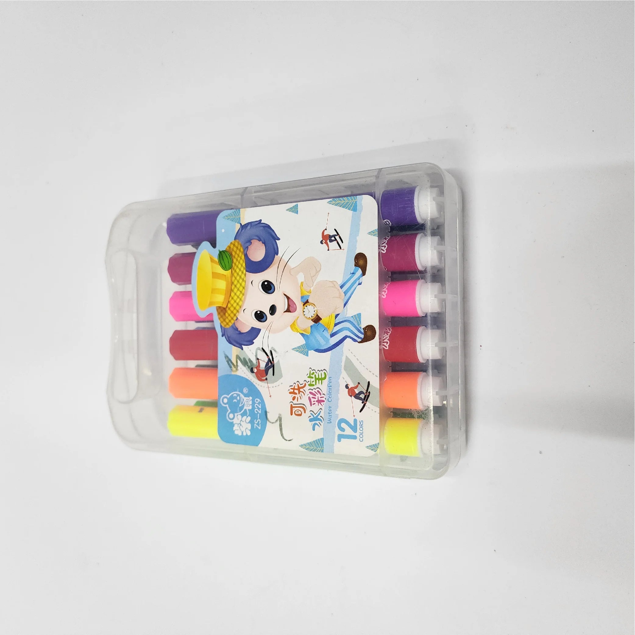 Washable Colour Pen 12-Piece Set