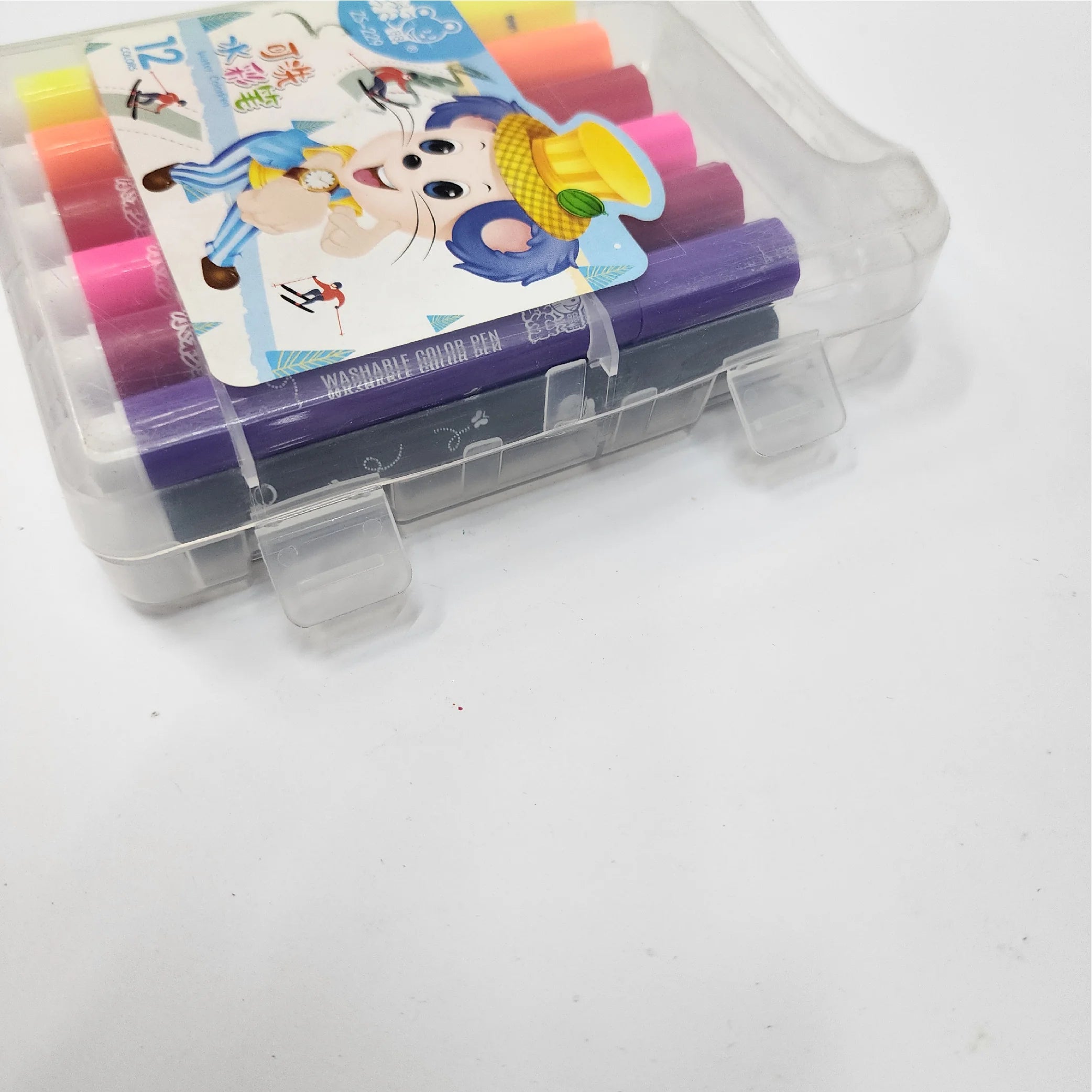 Washable Colour Pen 12-Piece Set
