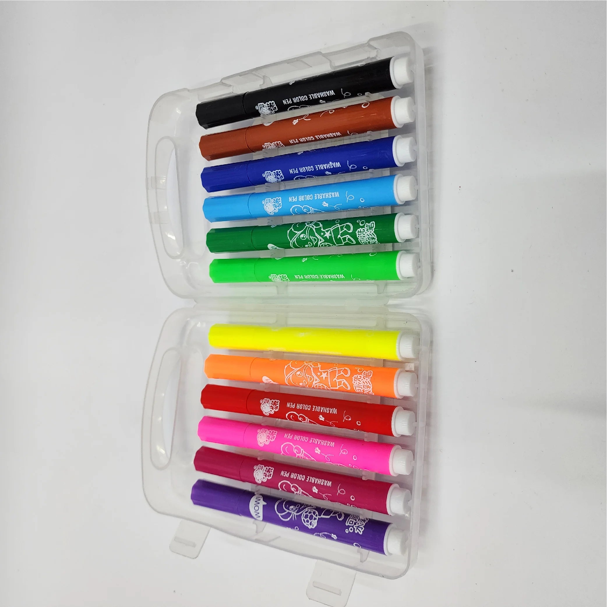 Washable Colour Pen 12-Piece Set