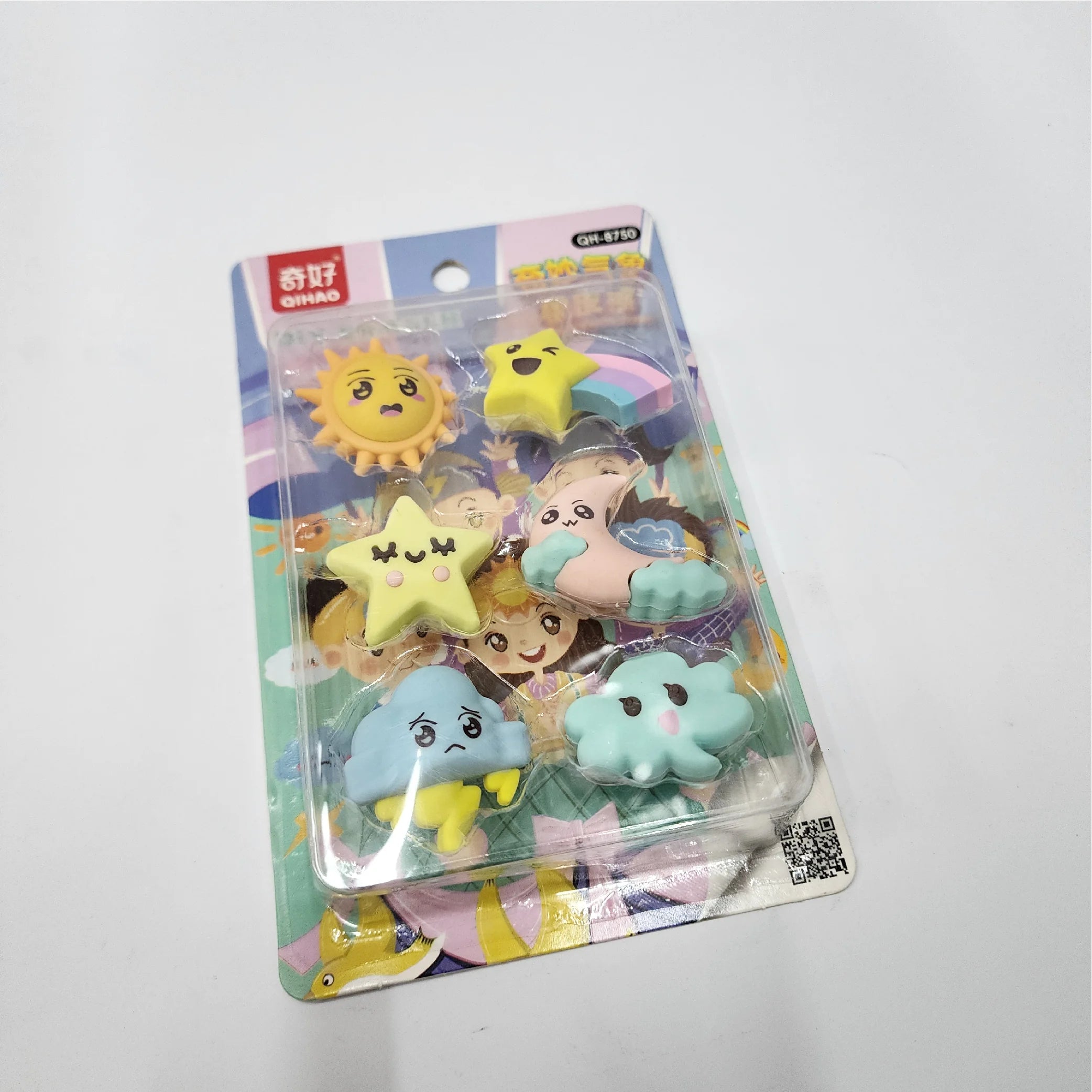 Weather Eraser Set – Fun and Educational Erasers in Weather-Themed Designs