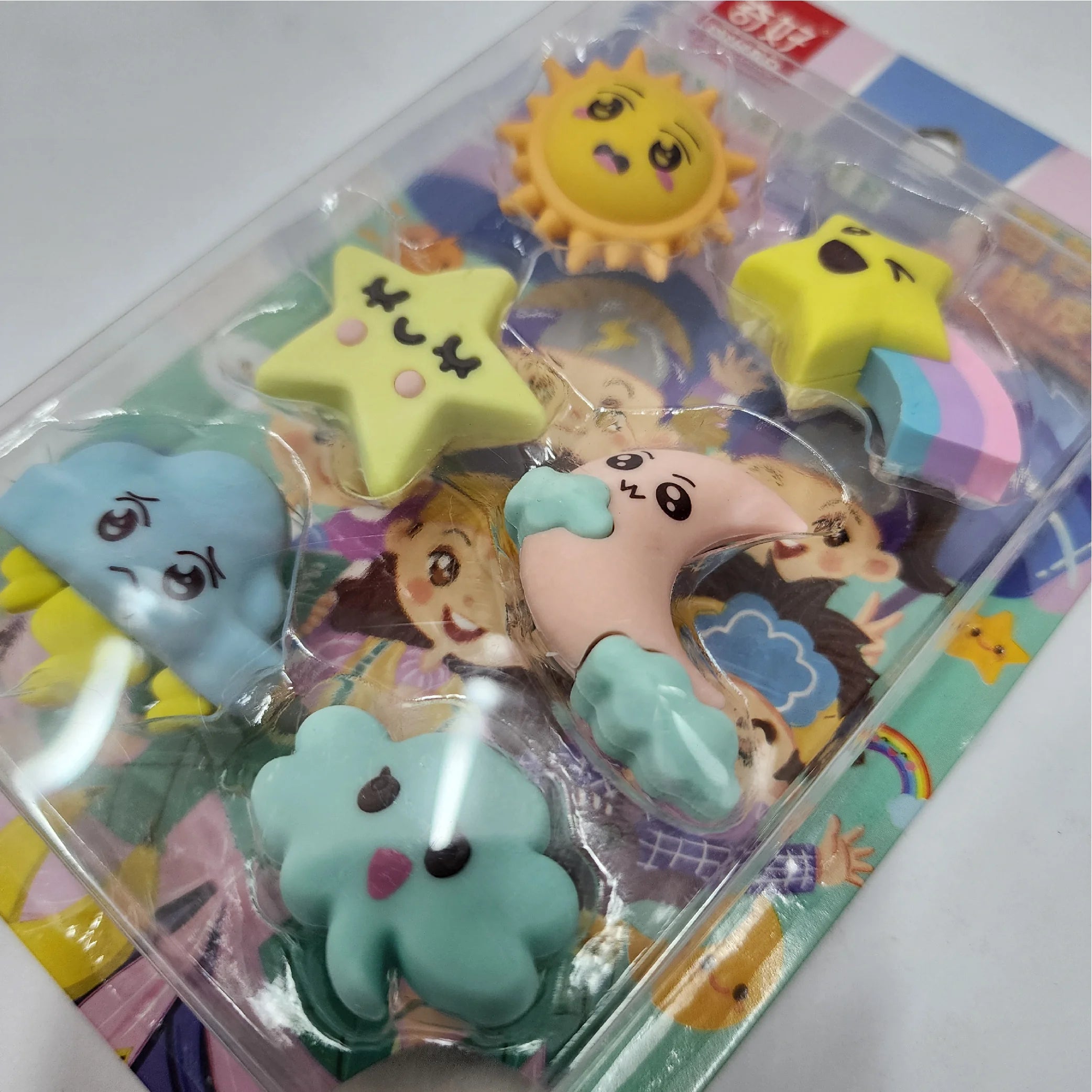 Weather Eraser Set – Fun and Educational Erasers in Weather-Themed Designs