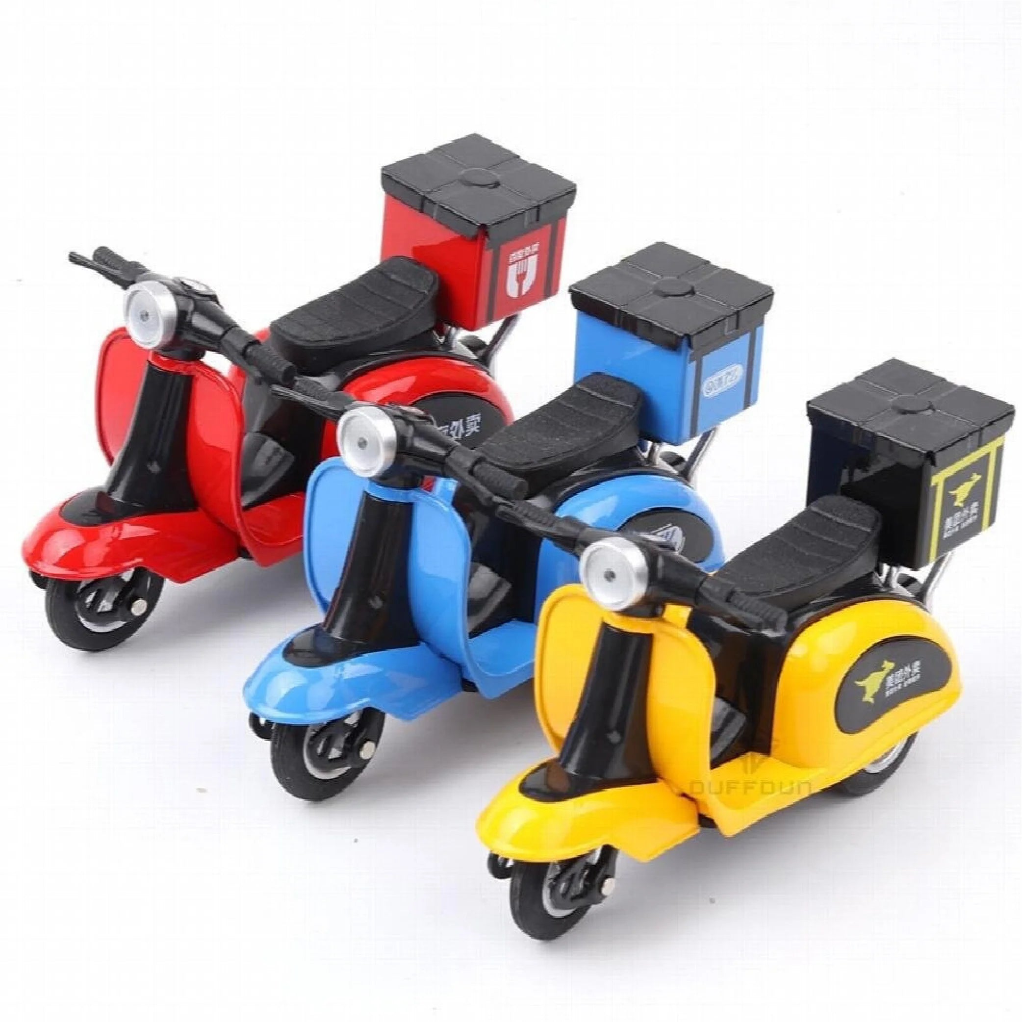 Free Wheel Pull Back Vespa Toy