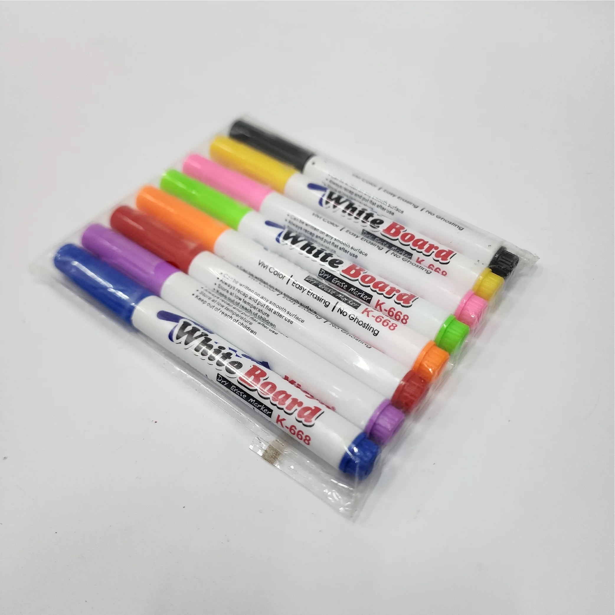 Whiteboard Dry Eraser Marker 8-Piece Set