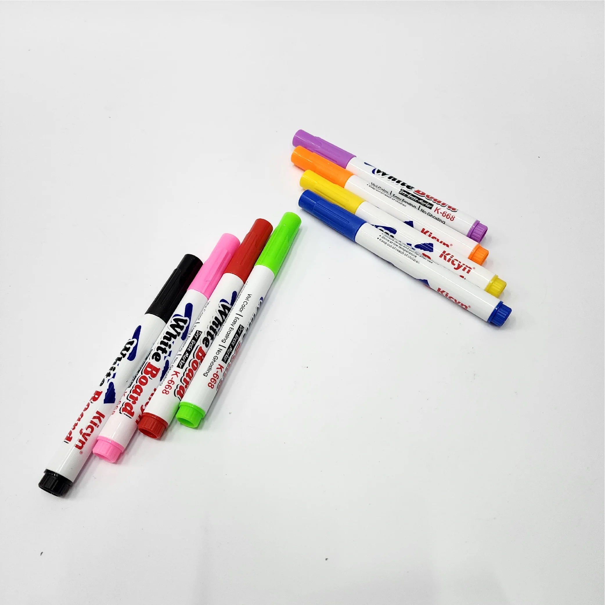 Whiteboard Dry Eraser Marker 8-Piece Set