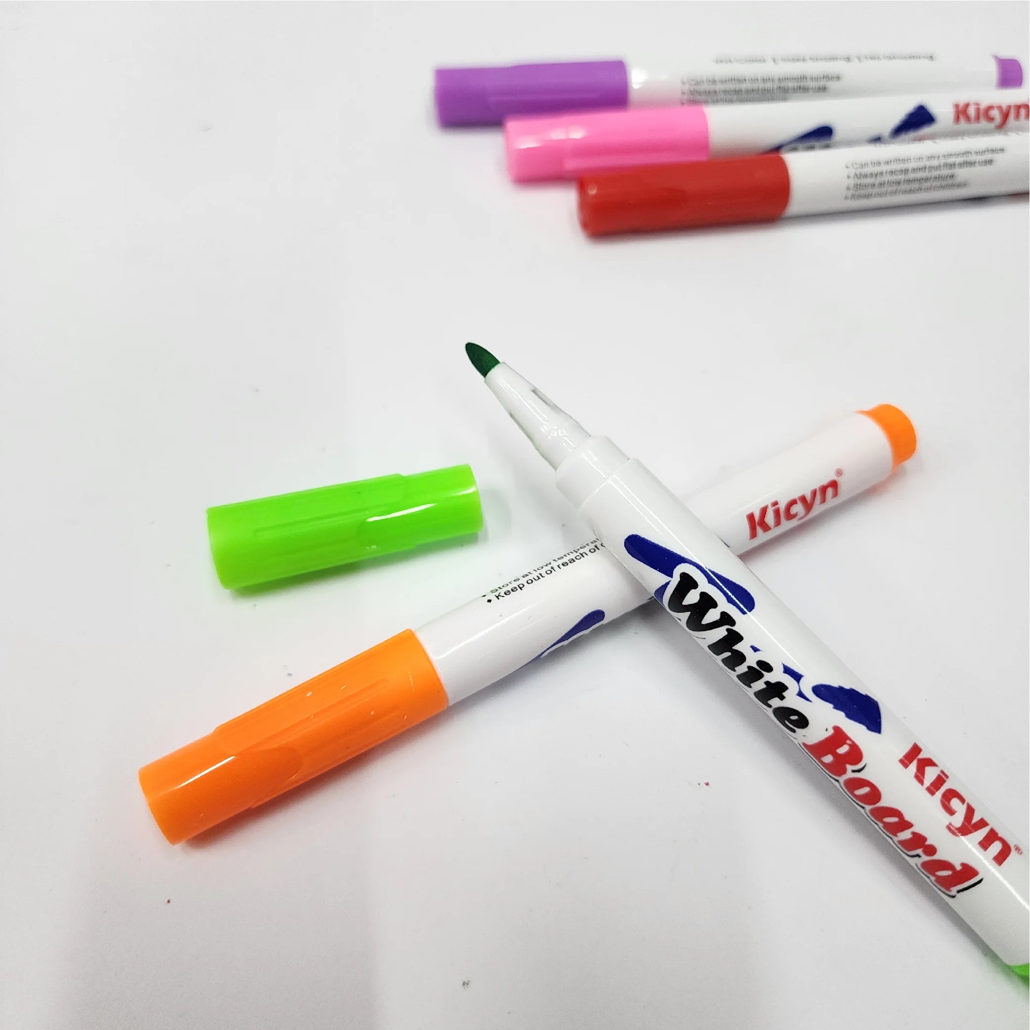 Whiteboard Dry Eraser Marker 8-Piece Set