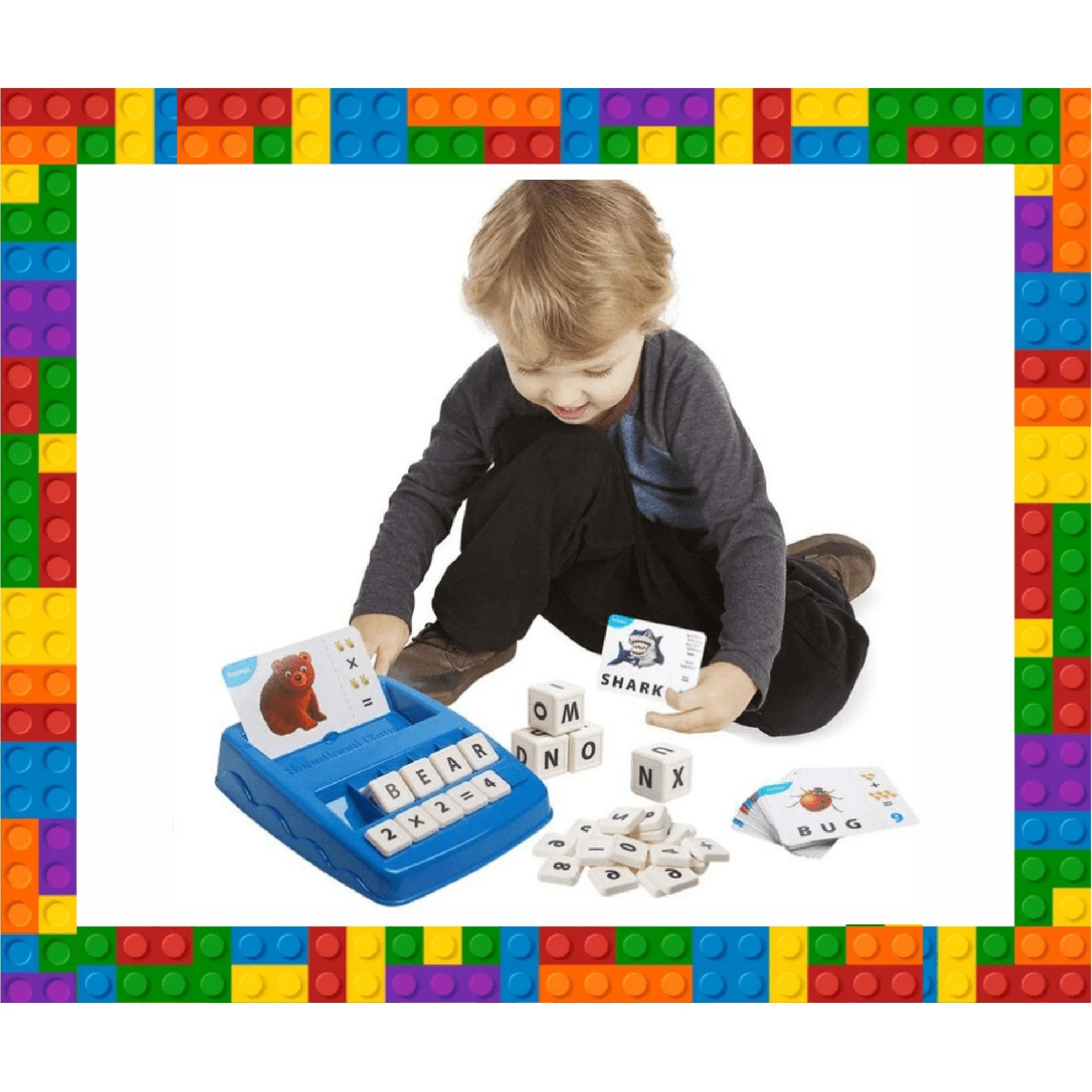 Word & Maths Learning Kit – 32 Cards