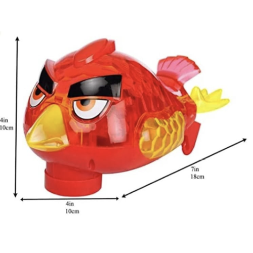 Musical Electric 3D Angry Bird Toy – Battery Operated with Lights and Music