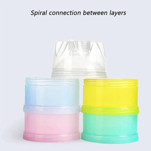 Smart Side-Open Milk Powder Dispenser (4 Layers)