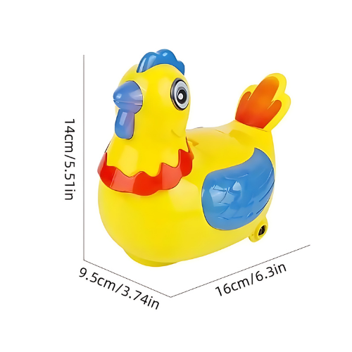 Colorful Egg-Laying Hen Musical Toy