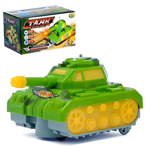 Military Tank Light and Sound Toy for Kids